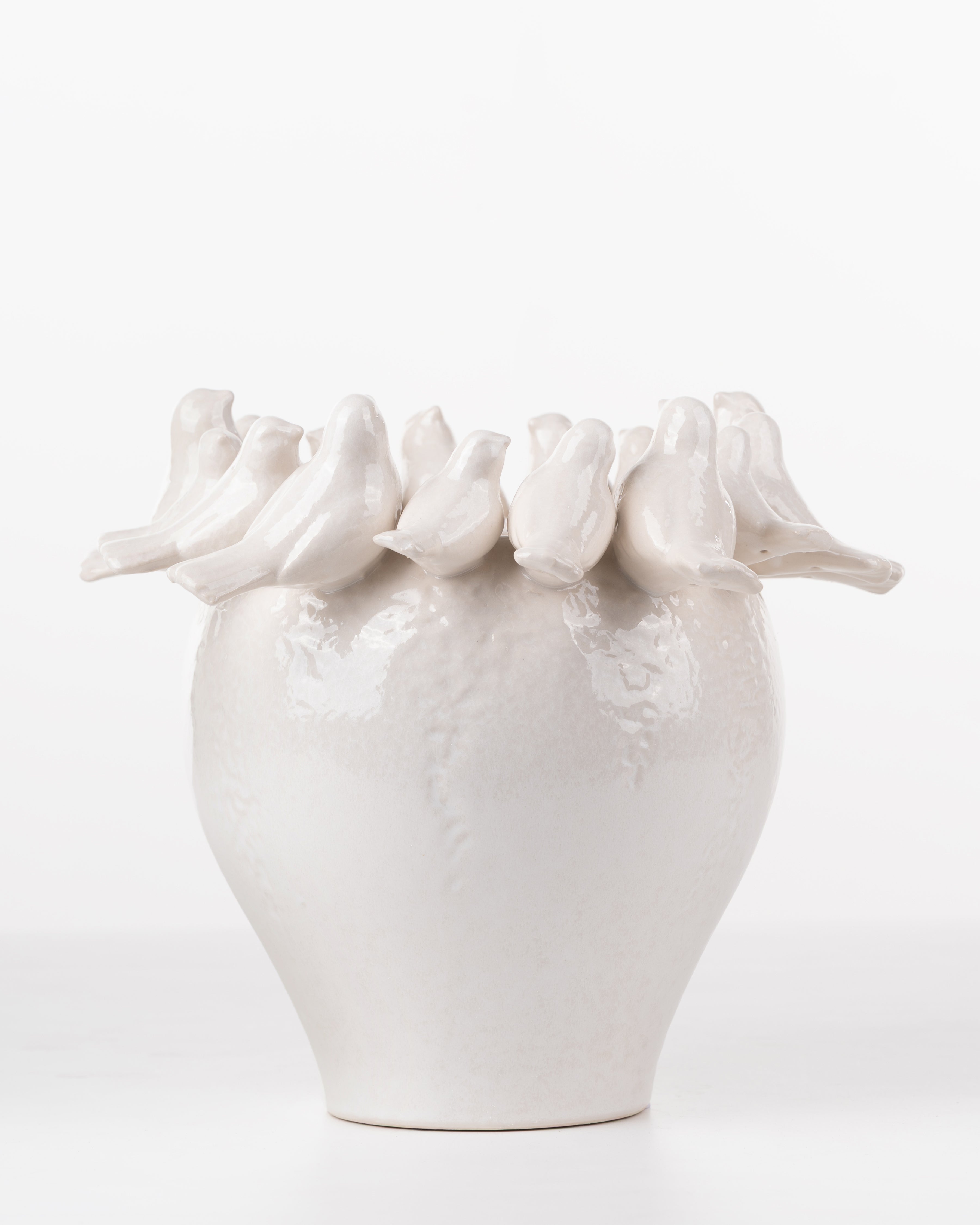 Bird Ceramic Vase