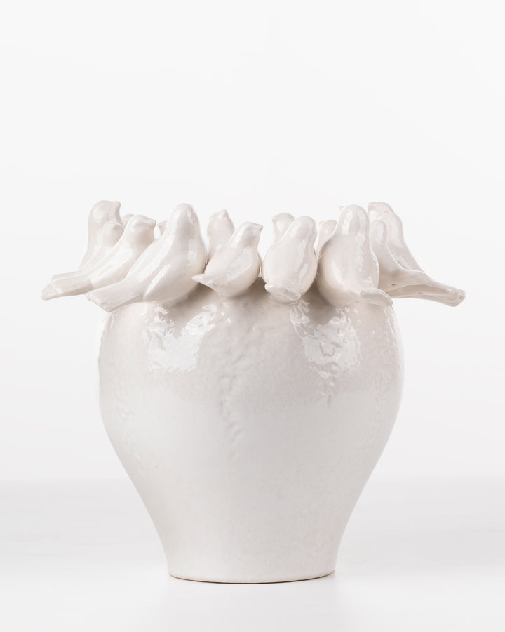 Bird Ceramic Vase
