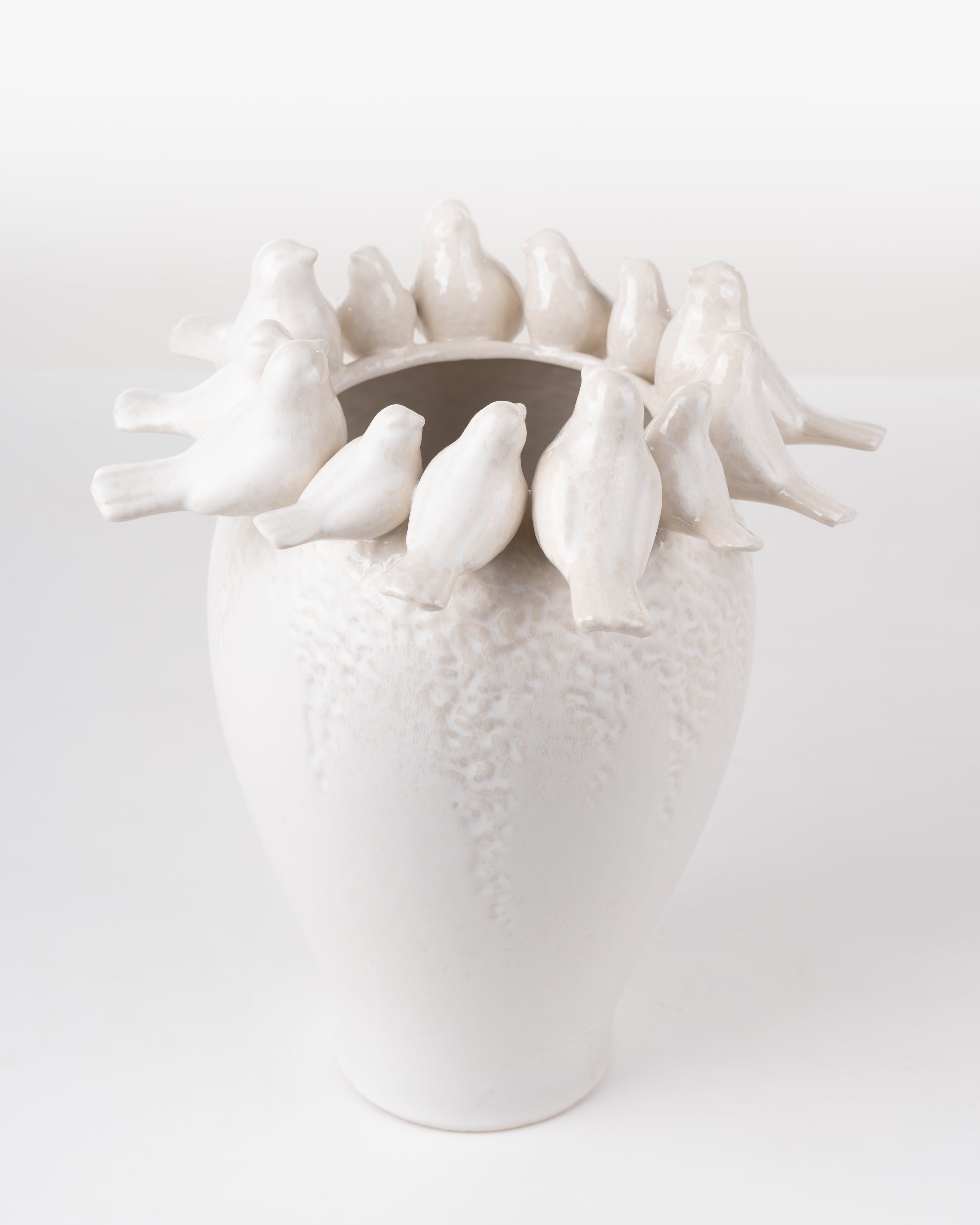 Bird Ceramic Vase