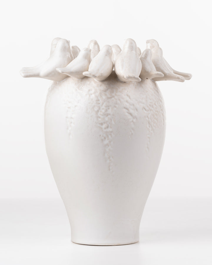 Bird Ceramic Vase