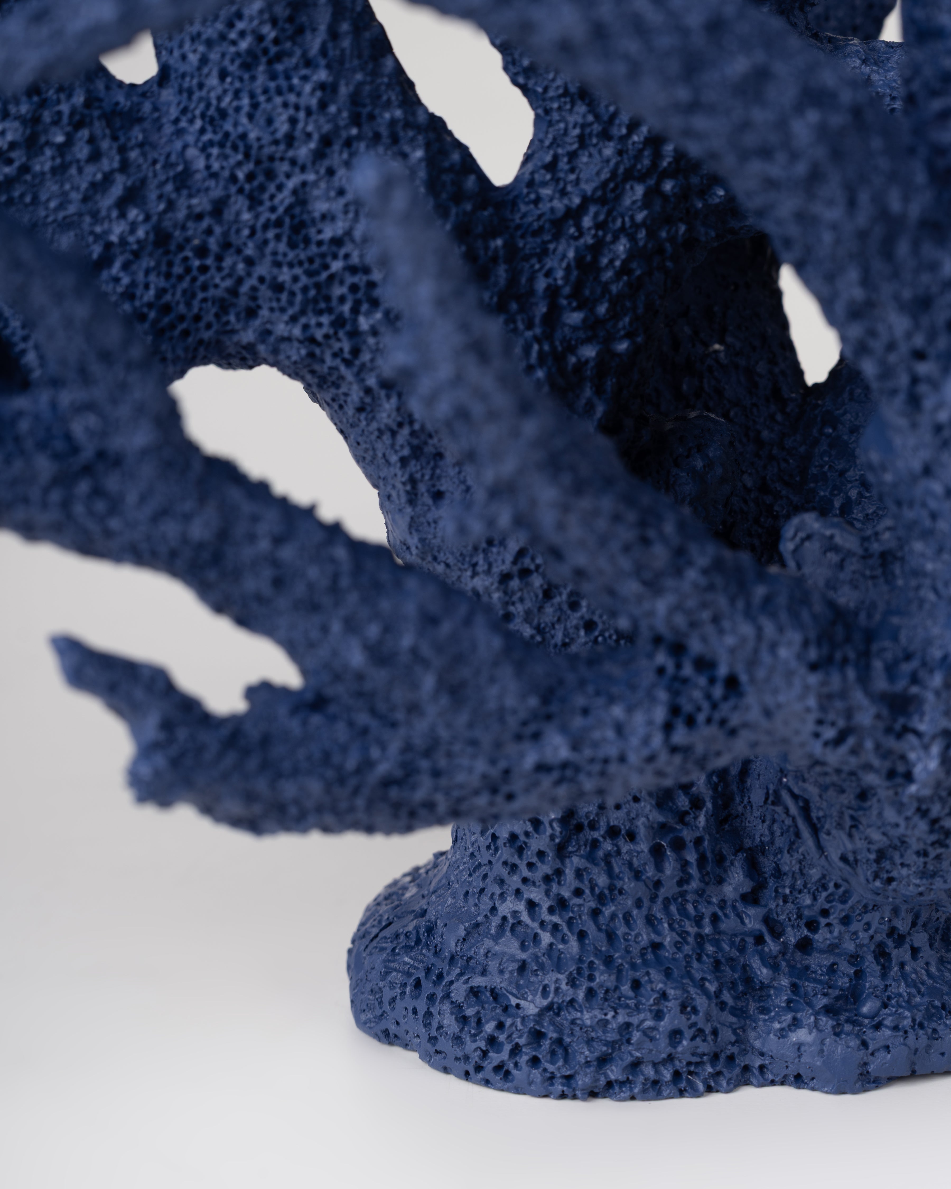 Cobalt Faux Coral Branch