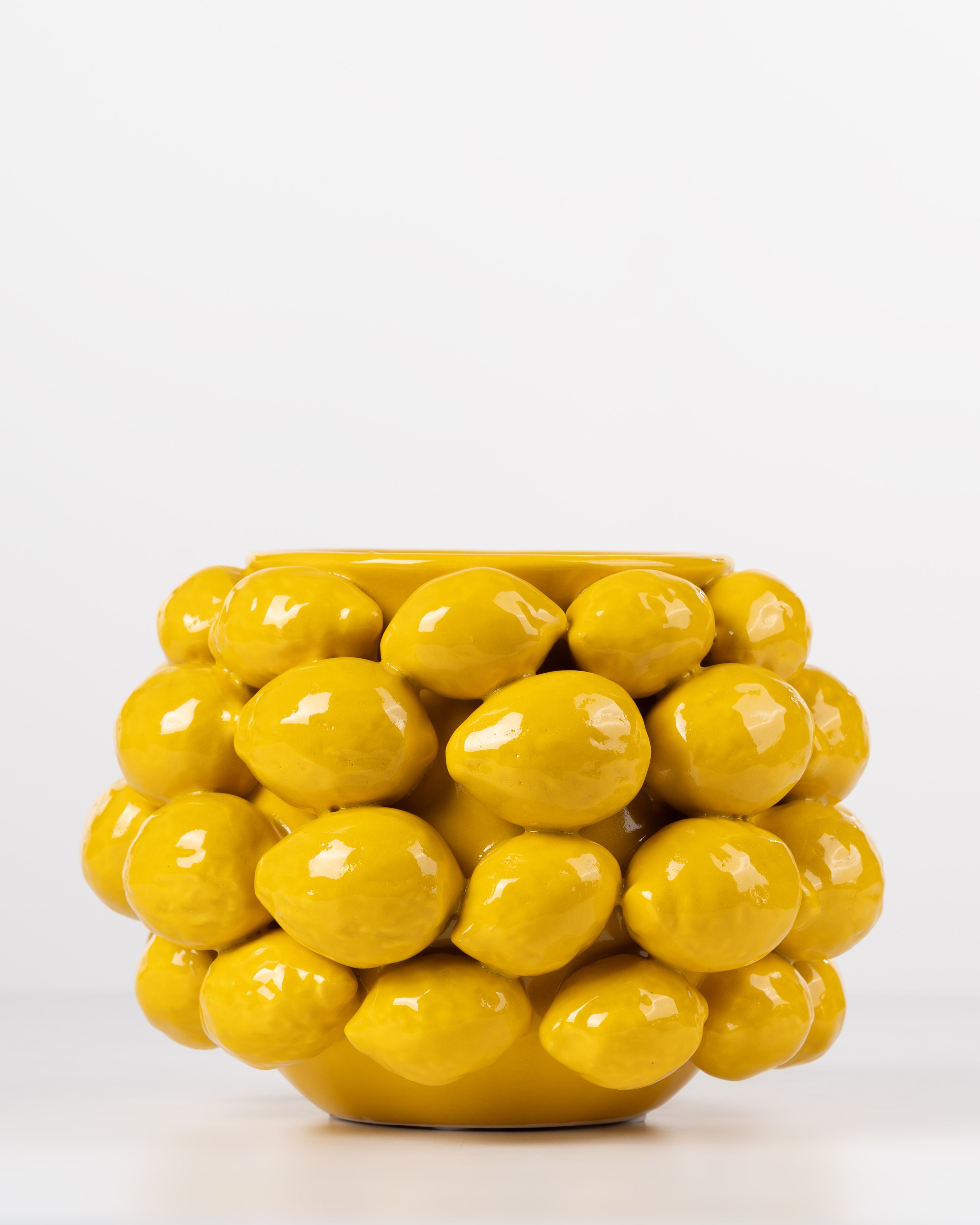 Lemon Ceramic Vase