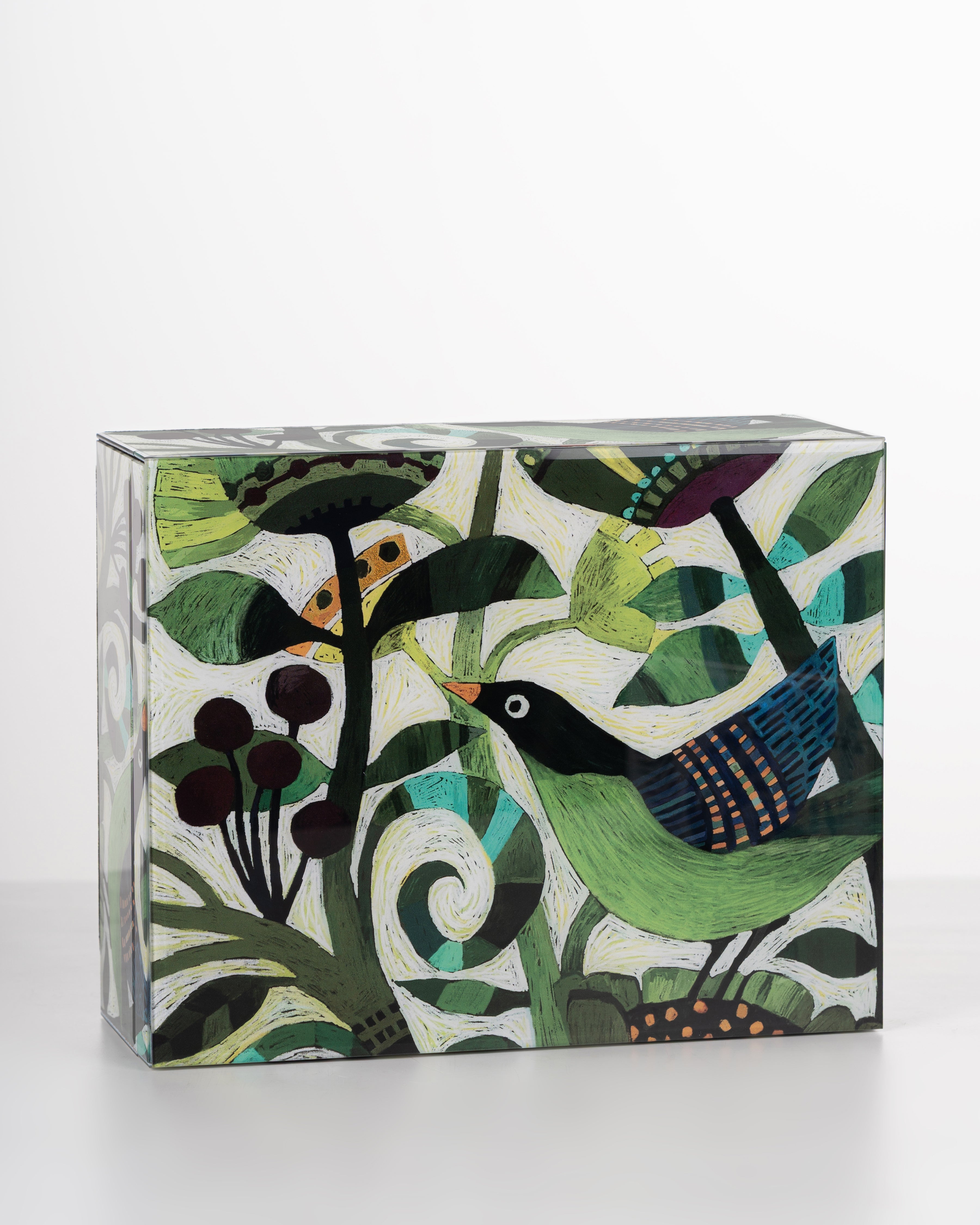 Birdsong Glass Storage Box | Large