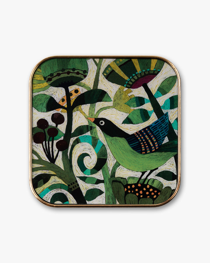 Birdsong Coaster Set