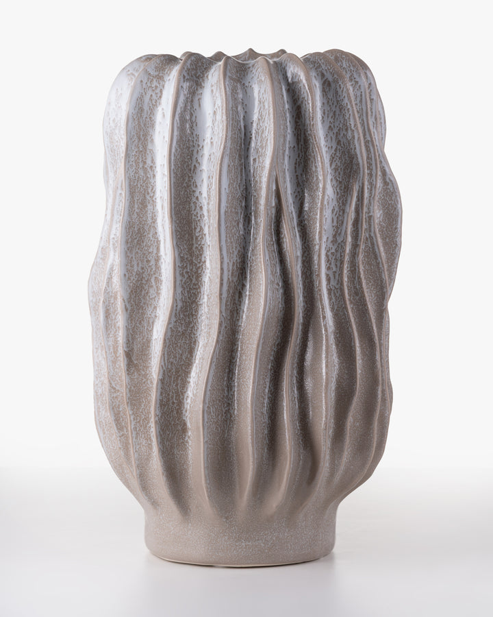 Dune Wave Ceramic Vase | Large