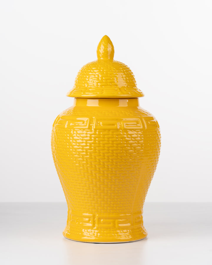 Marigold Ceramic Ginger Jar
