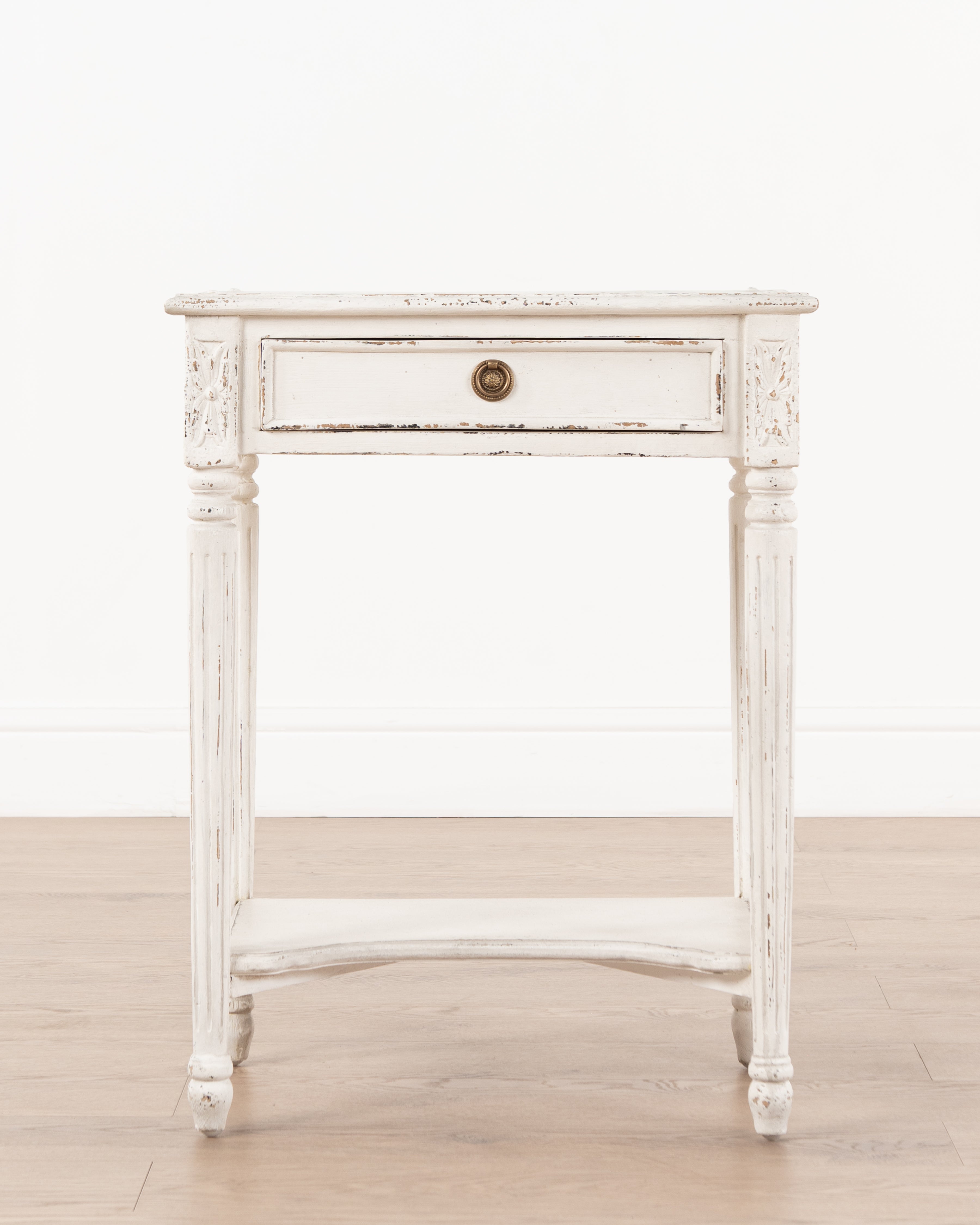 Marie Antoinette Bedside | White