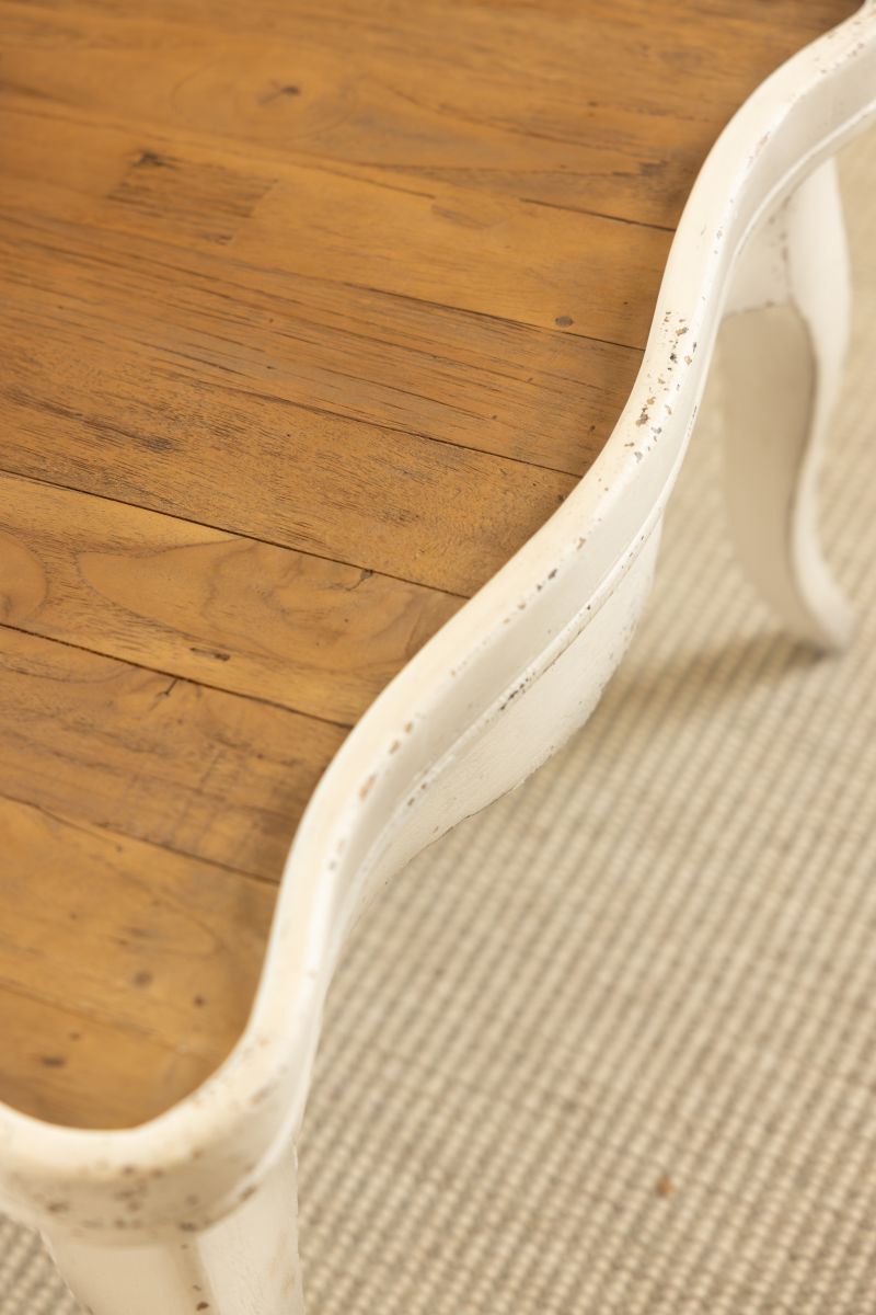 Faustine Coffee Table | White