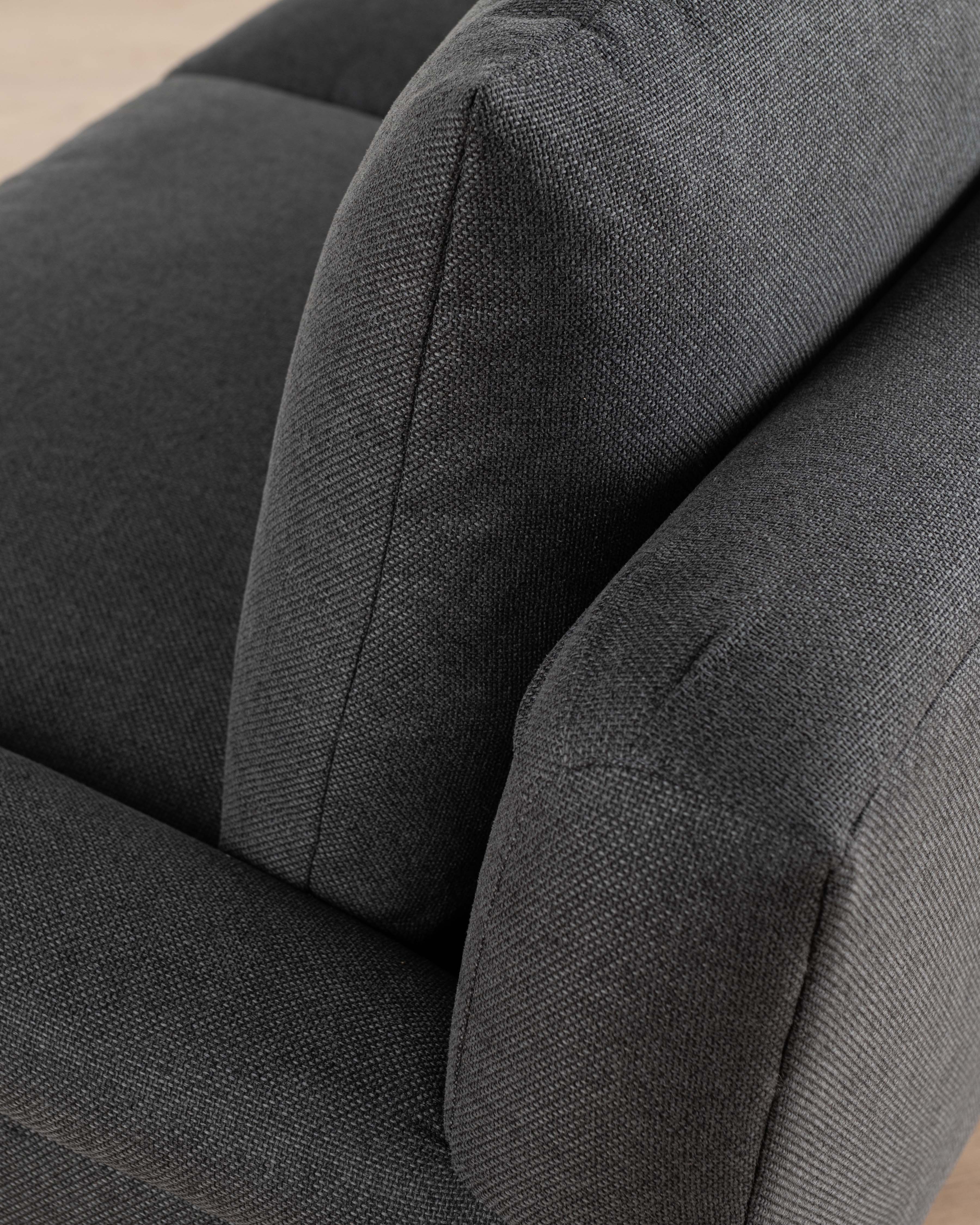 Hampstead 3-Seater Sofa | Raven