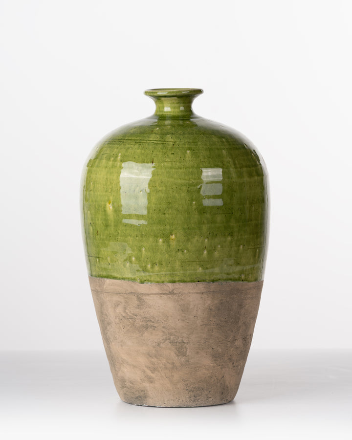 Olive Terra Vase