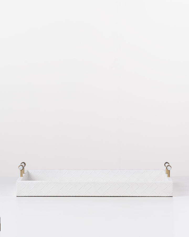 Lattice Shagreen Tray | Large