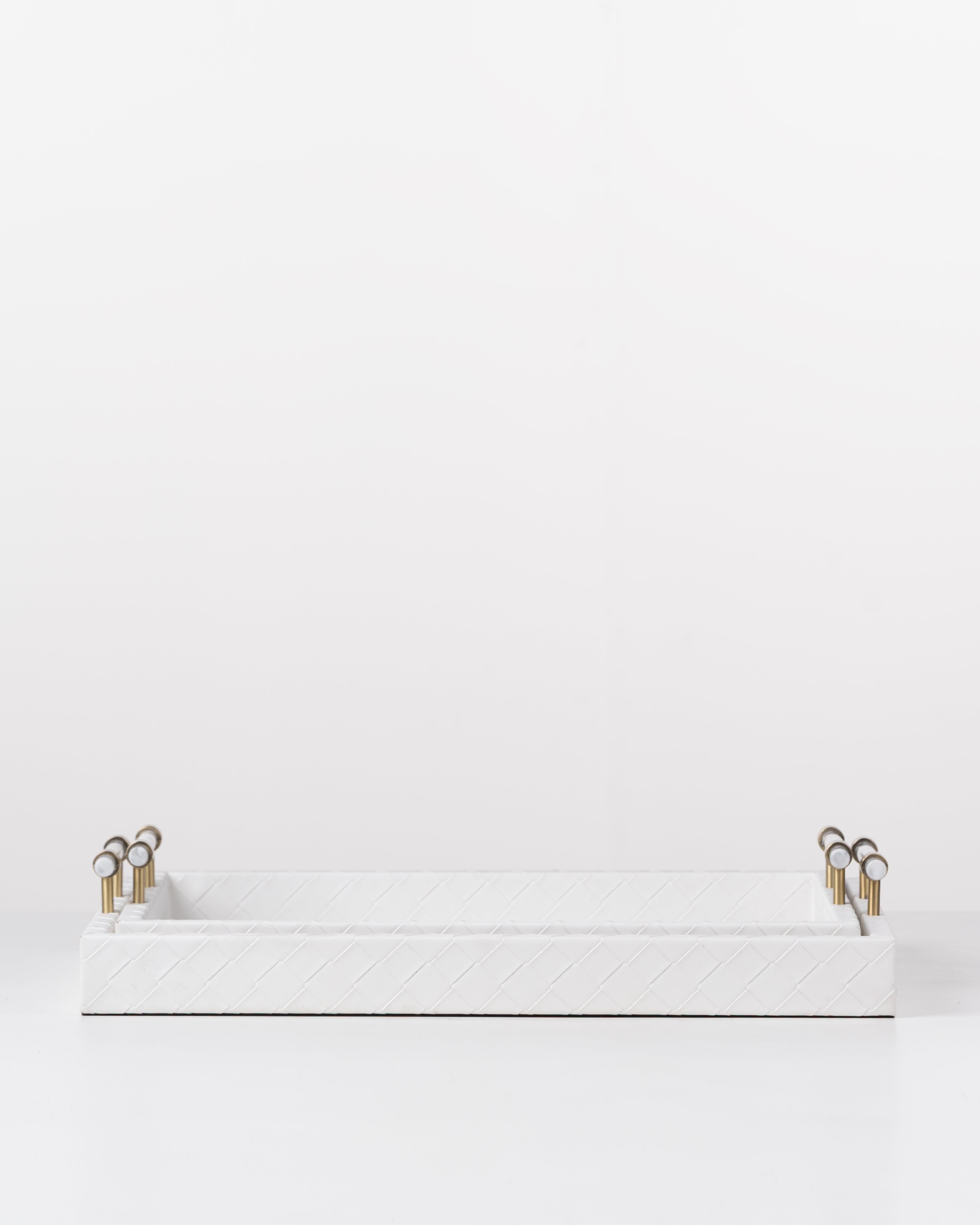 Lattice Shagreen Tray | Large