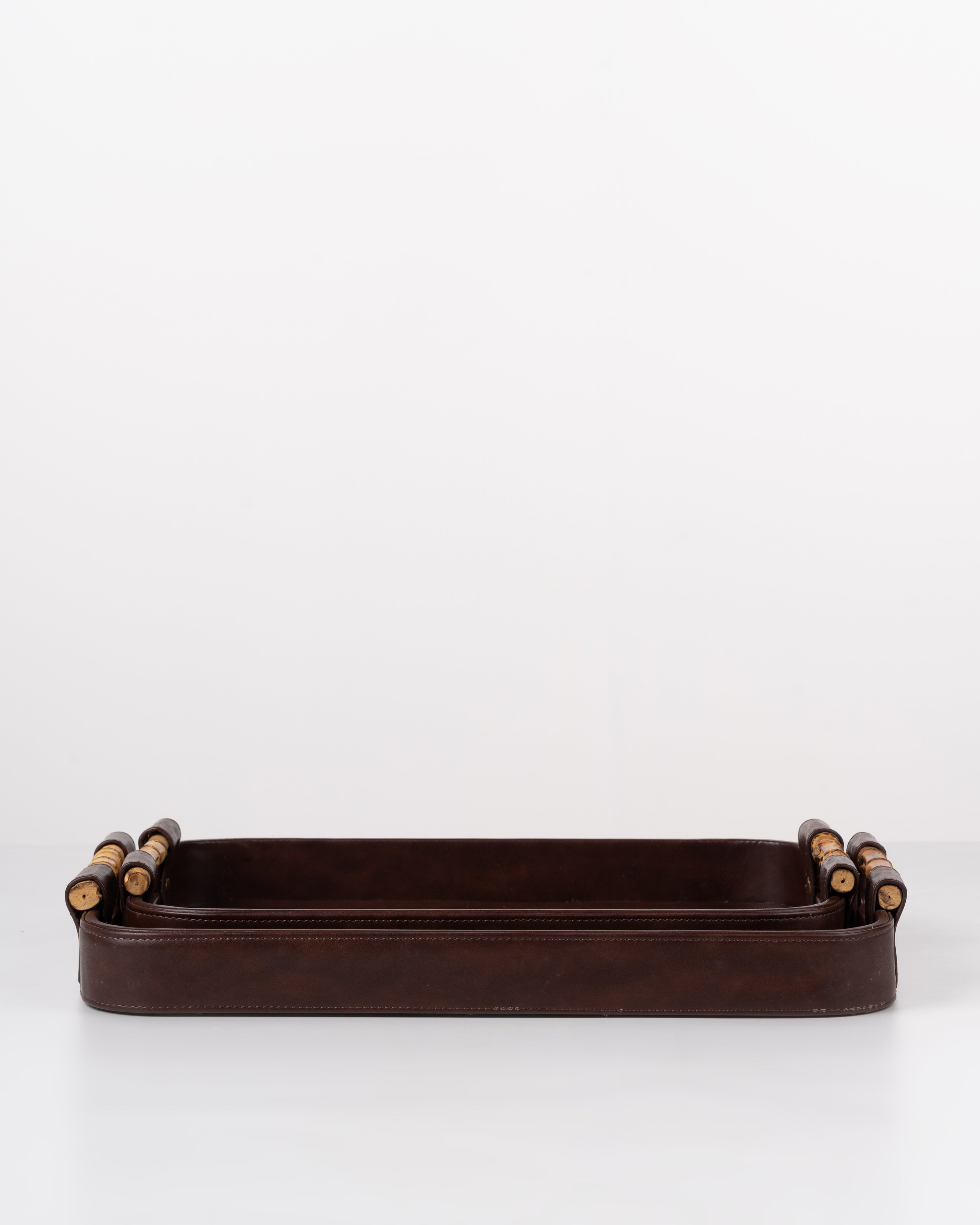 Bamboo handle Serving Tray | Large