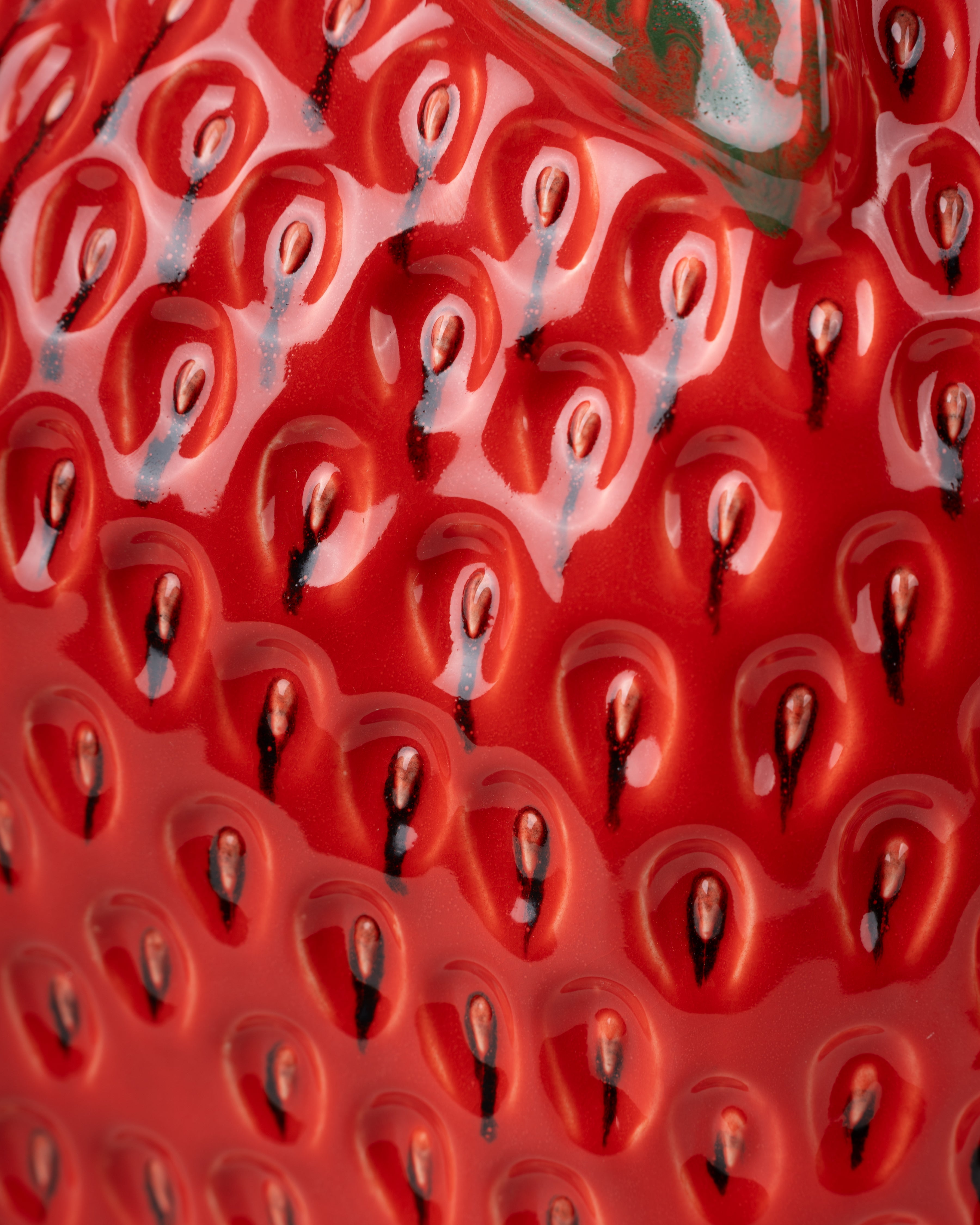 Strawberry Ceramic Vase | Large