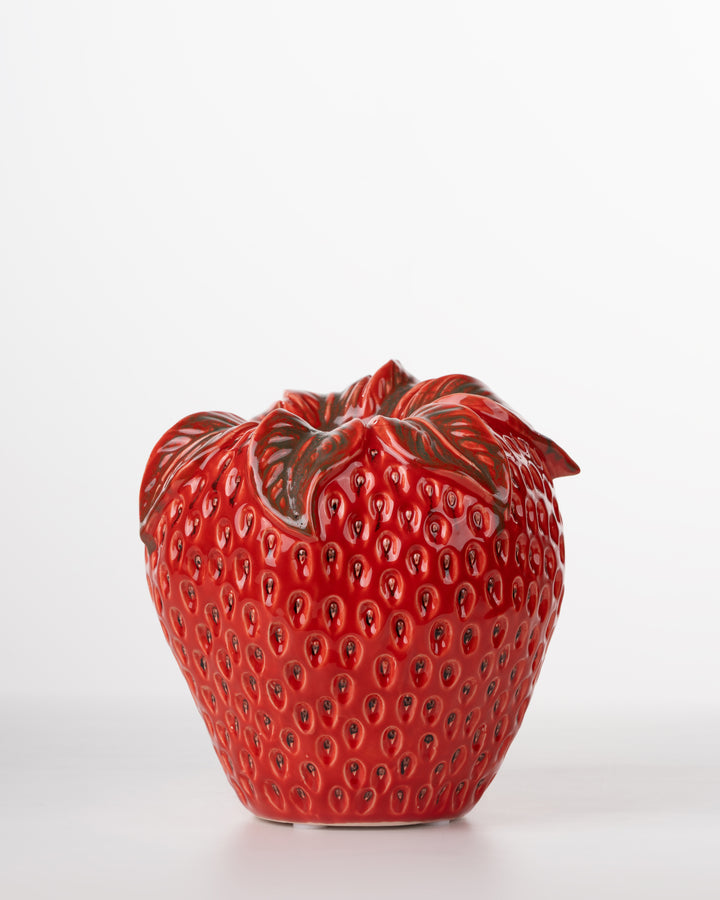 Strawberry Ceramic Vase | Medium