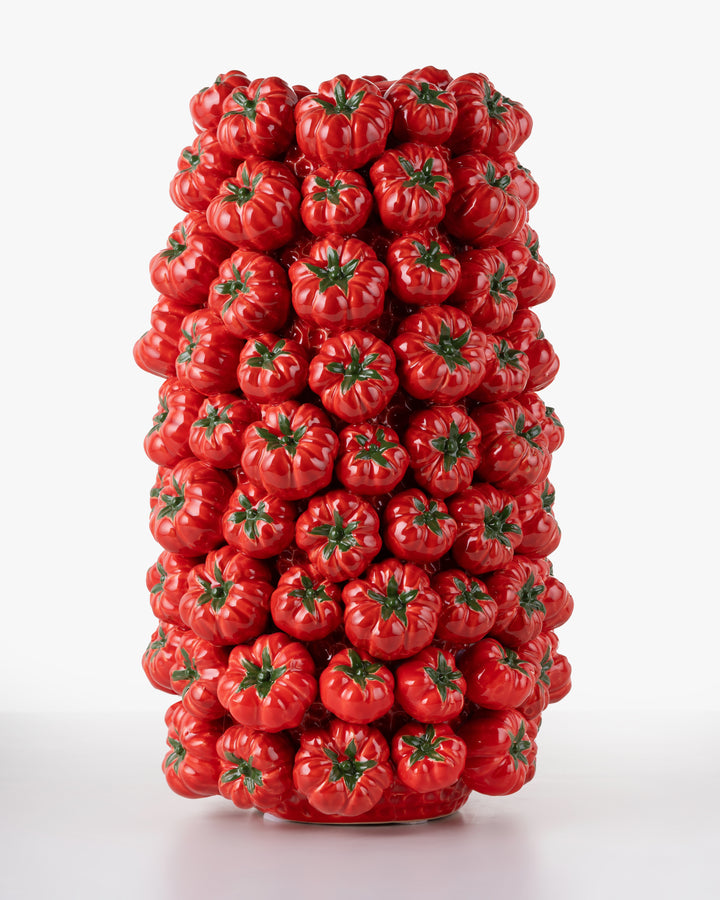 Tomato Harvest Ceramic Vase | Large