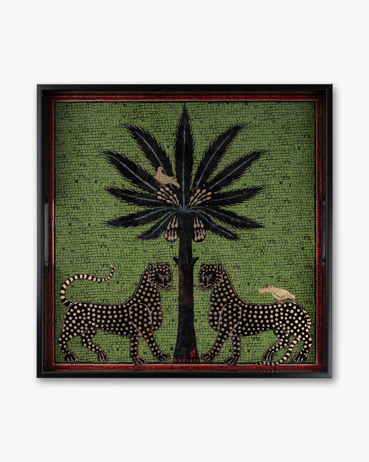 Imperial Leopard Tray| Large