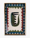 Tribal Crocodile Tray | Large