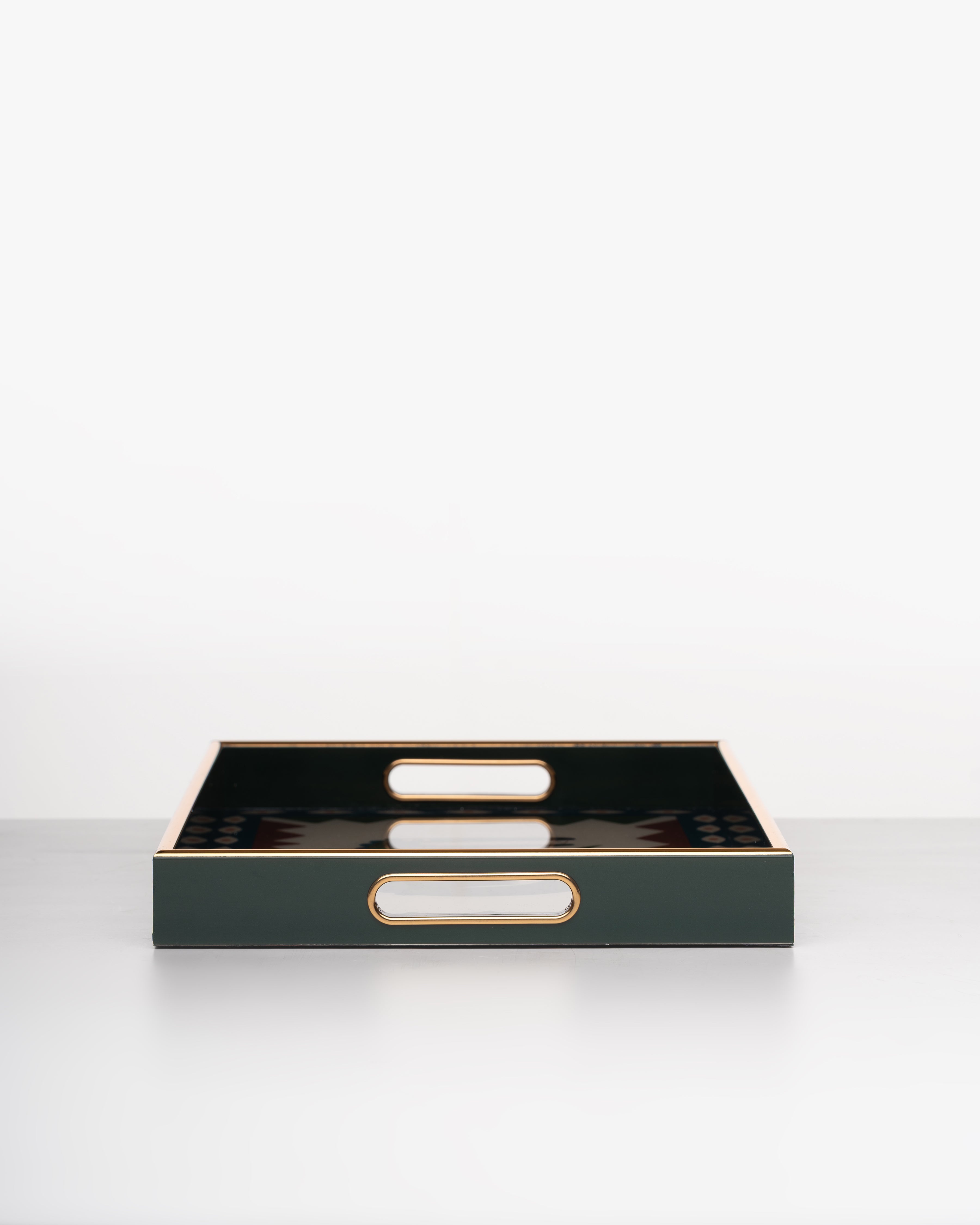 Tribal Crocodile Tray | Large