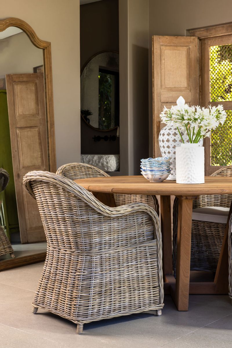 Cape Cane Dining Armchair