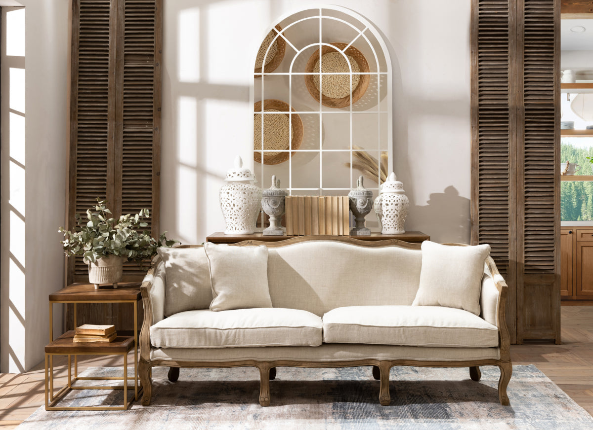 Bergere Sofa | Linen