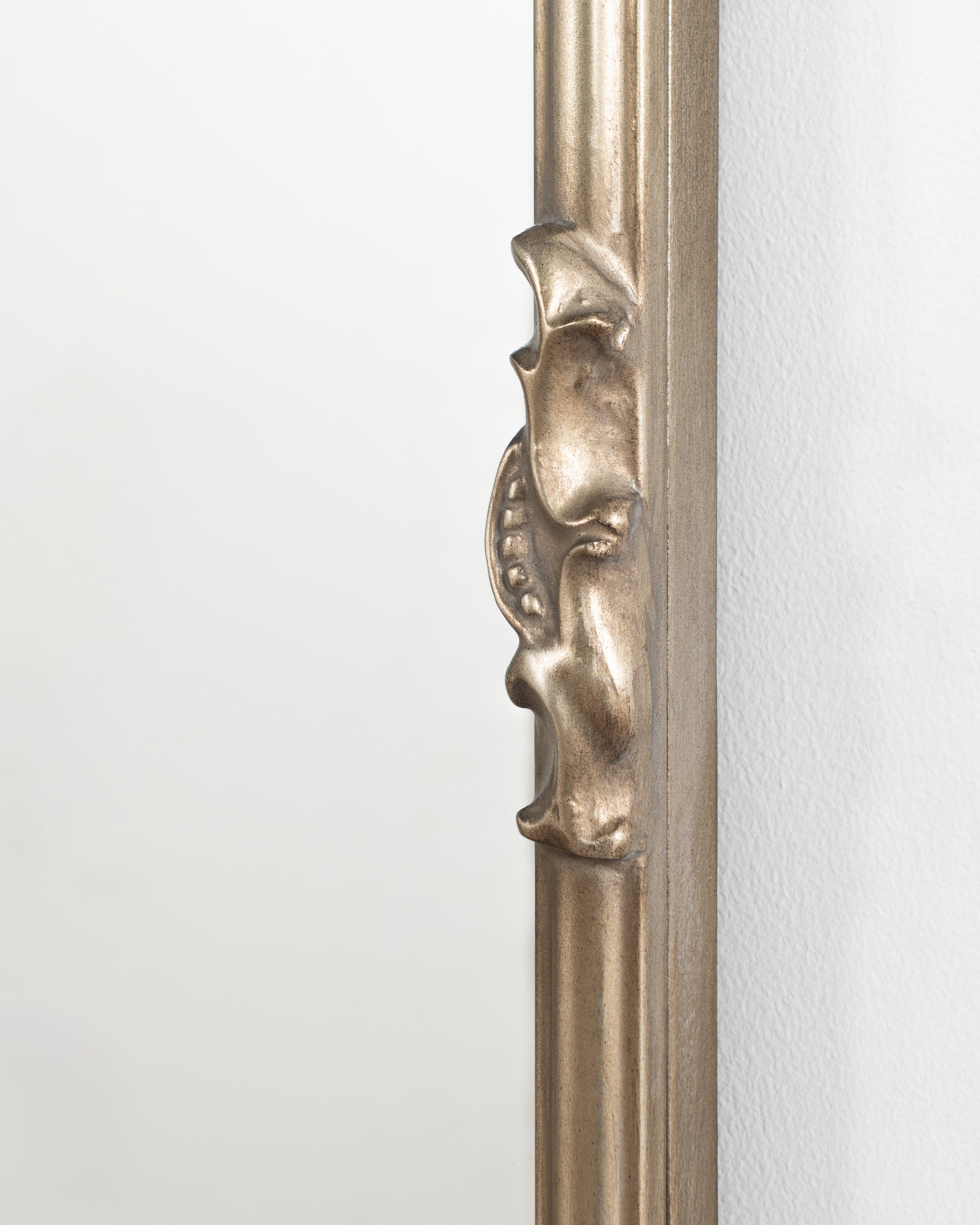 MIRROR STANDING FRENCH STYLE PEWTER