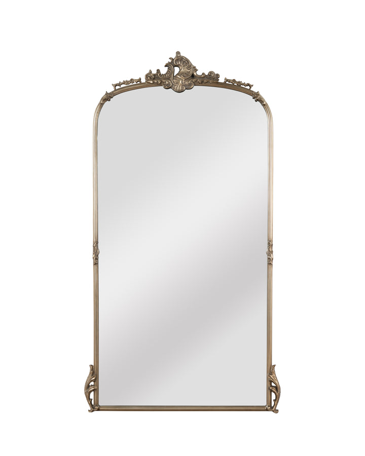 MIRROR STANDING FRENCH STYLE PEWTER