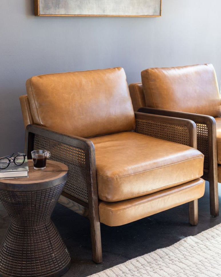 Izara armchair | Leather