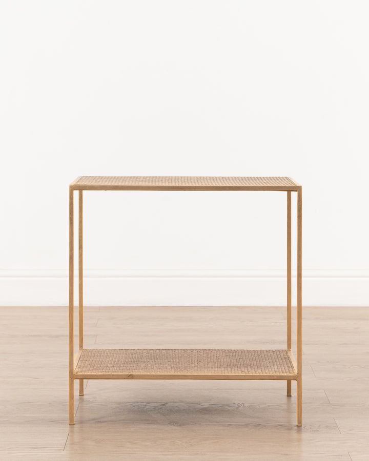 Sardinia Rectangle Side Table | Natural Rattan