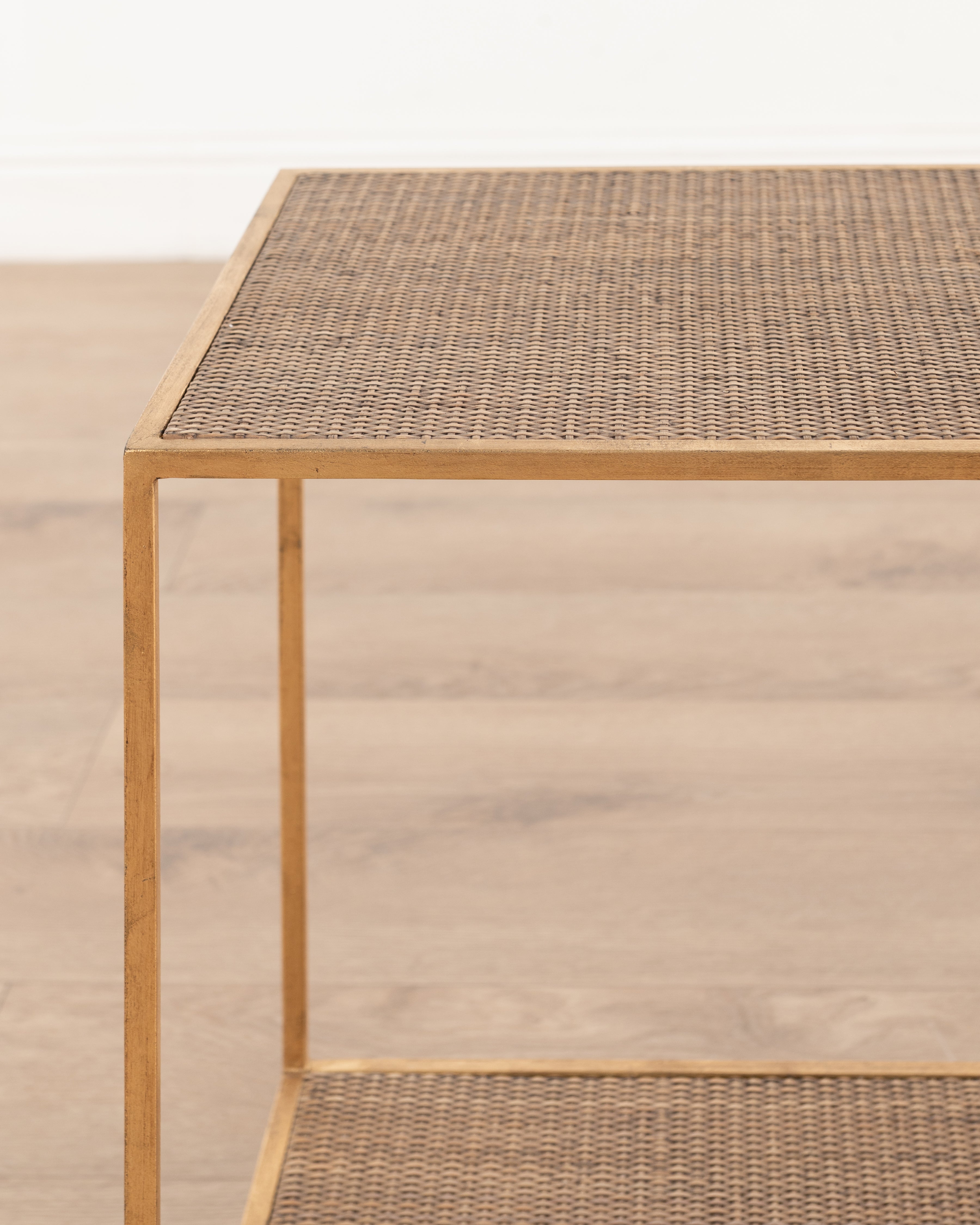 Sardinia Rectangle Side Table | Natural Rattan