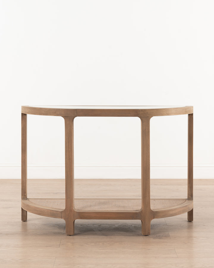 Lucca Halfmoon Console