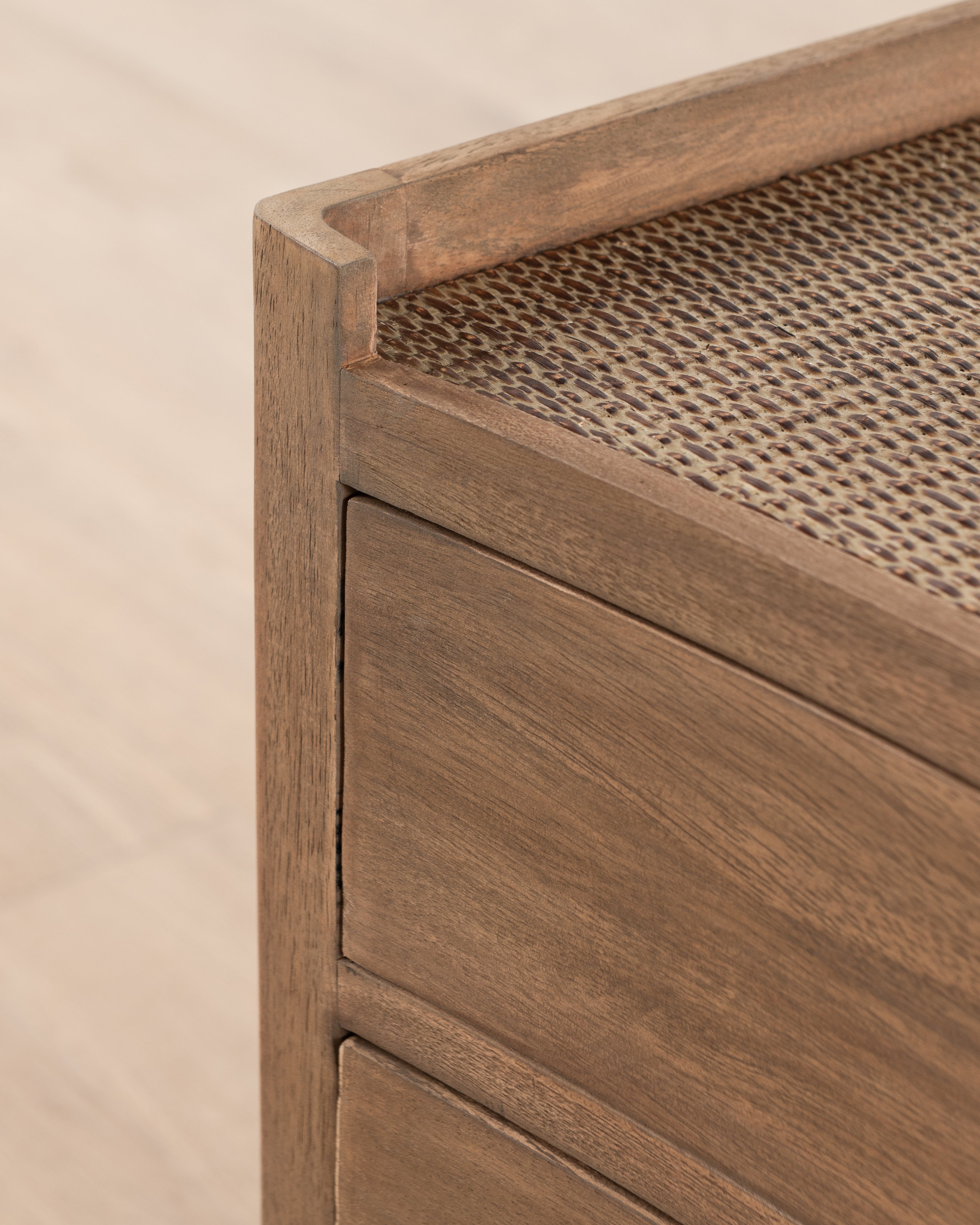 Plantation Bedside Table | Natural