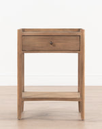 Plantation Bedside Table | 1 Drawer - Natural