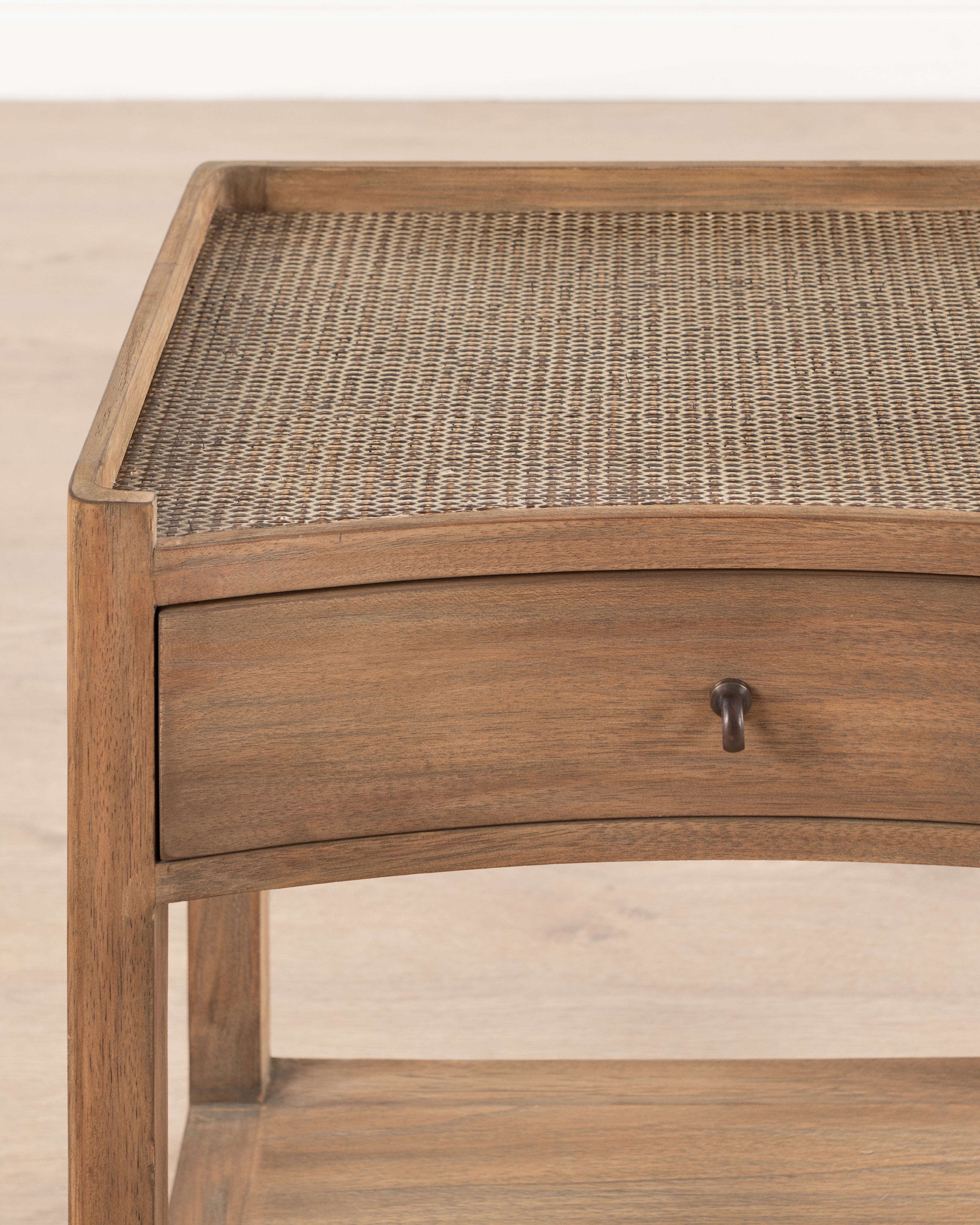 Plantation Bedside Table | 1 Drawer - Natural