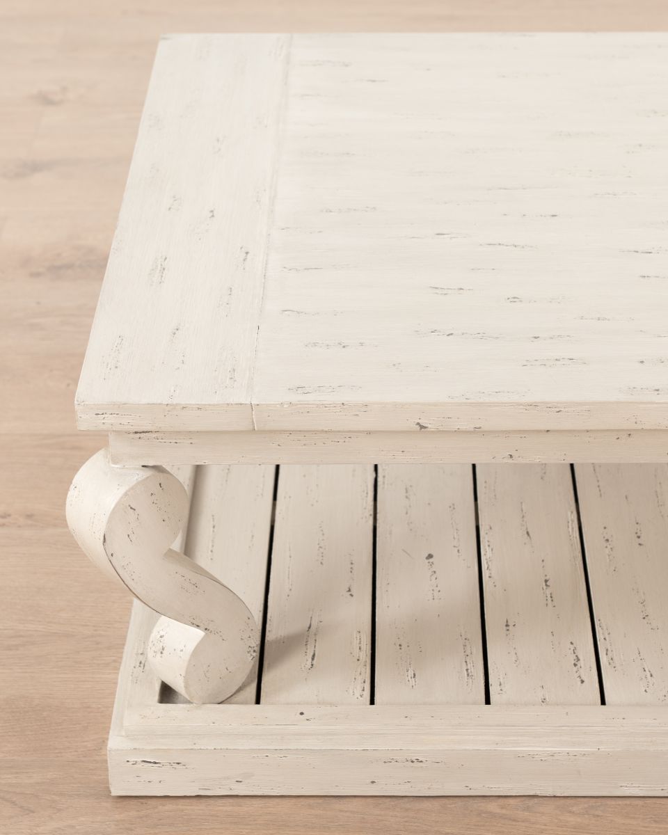 Chamonix coffee table | White
