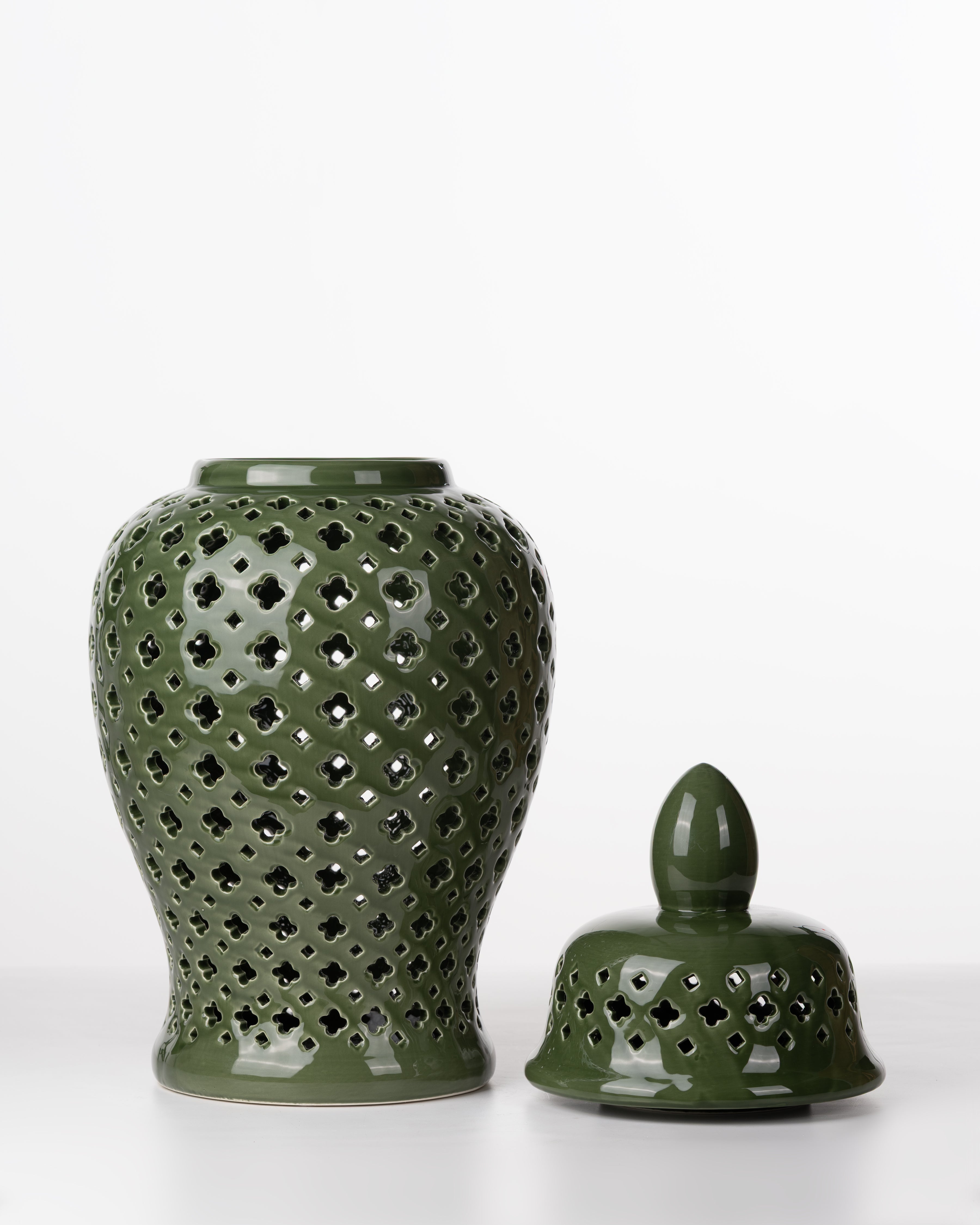 Ginger Jar Cut out | Green