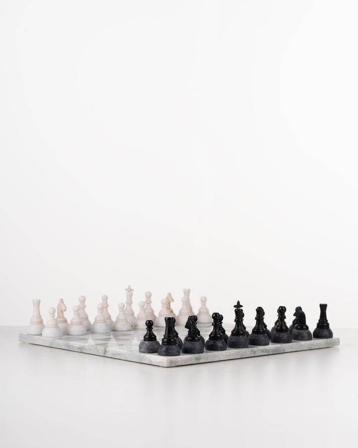 Jade and Marble Chess Set