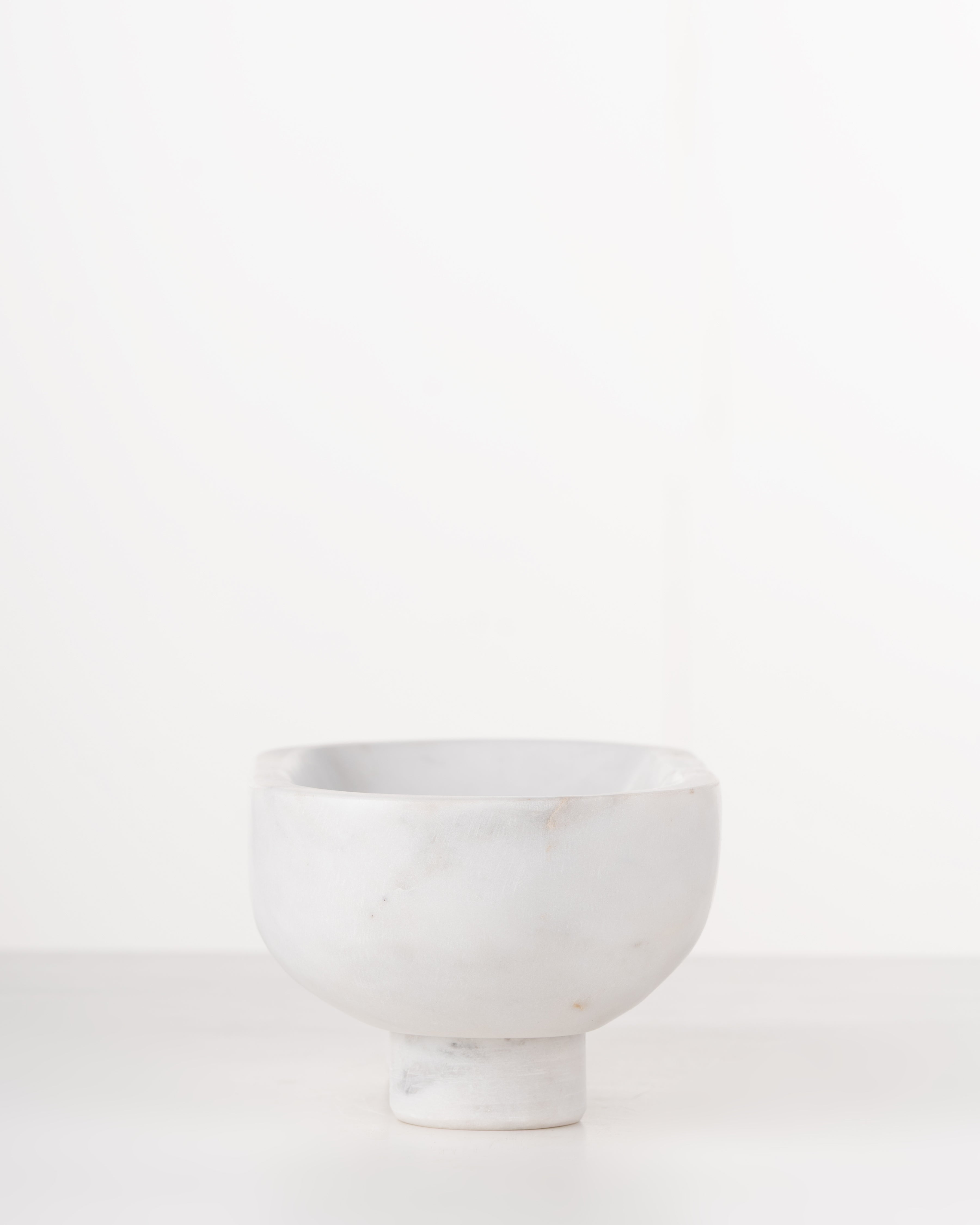 Marble Footed Bowl