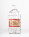 Vintage Wire Glass Vase | Large