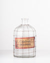 Vintage Wire Glass Vase | Small