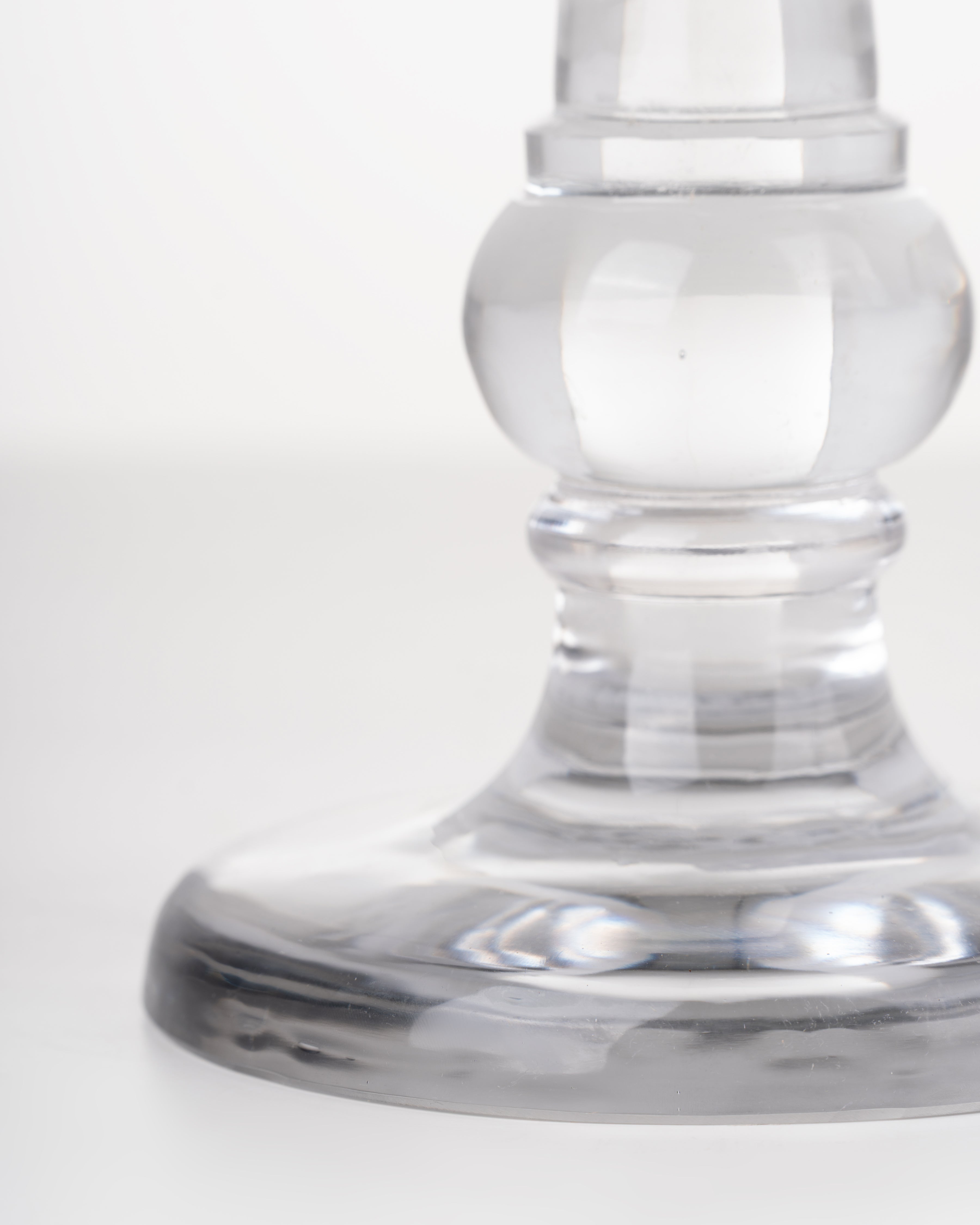 Column Glass Candlestick | Large