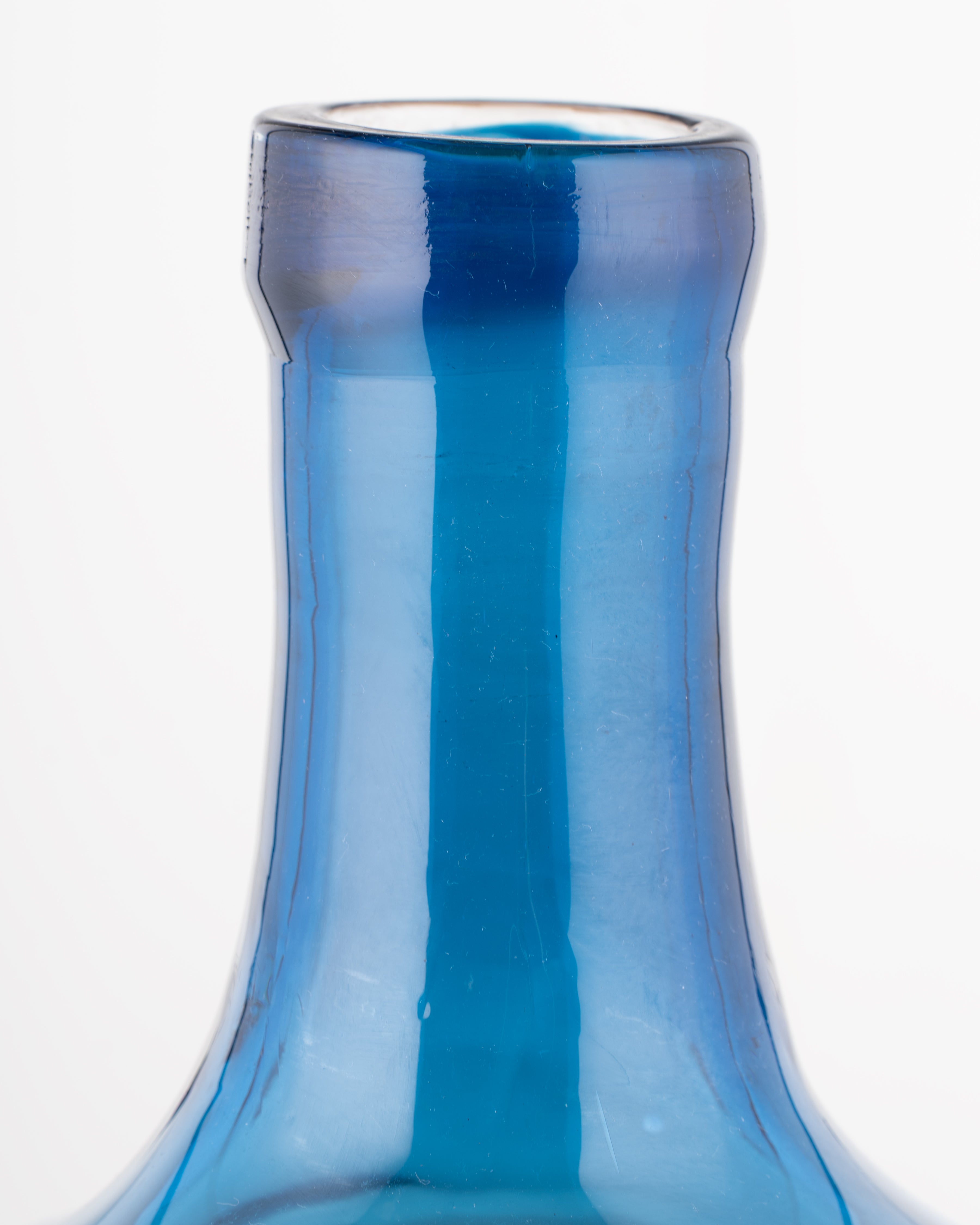 Blue Horizon Glass Vase