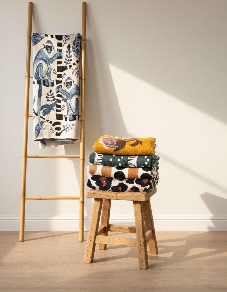 Wildflower Mustard Throw