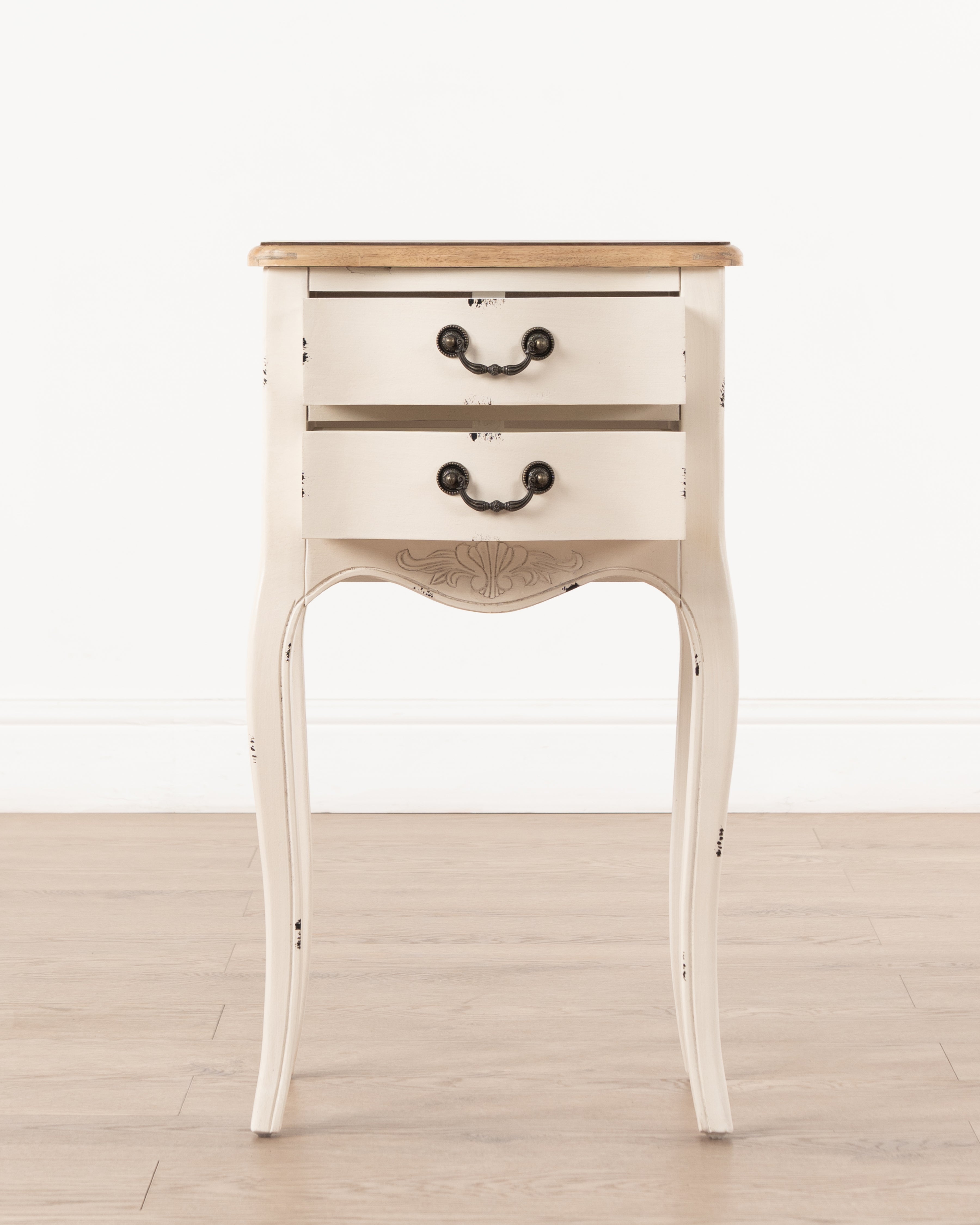 Marie Bedside Table | White