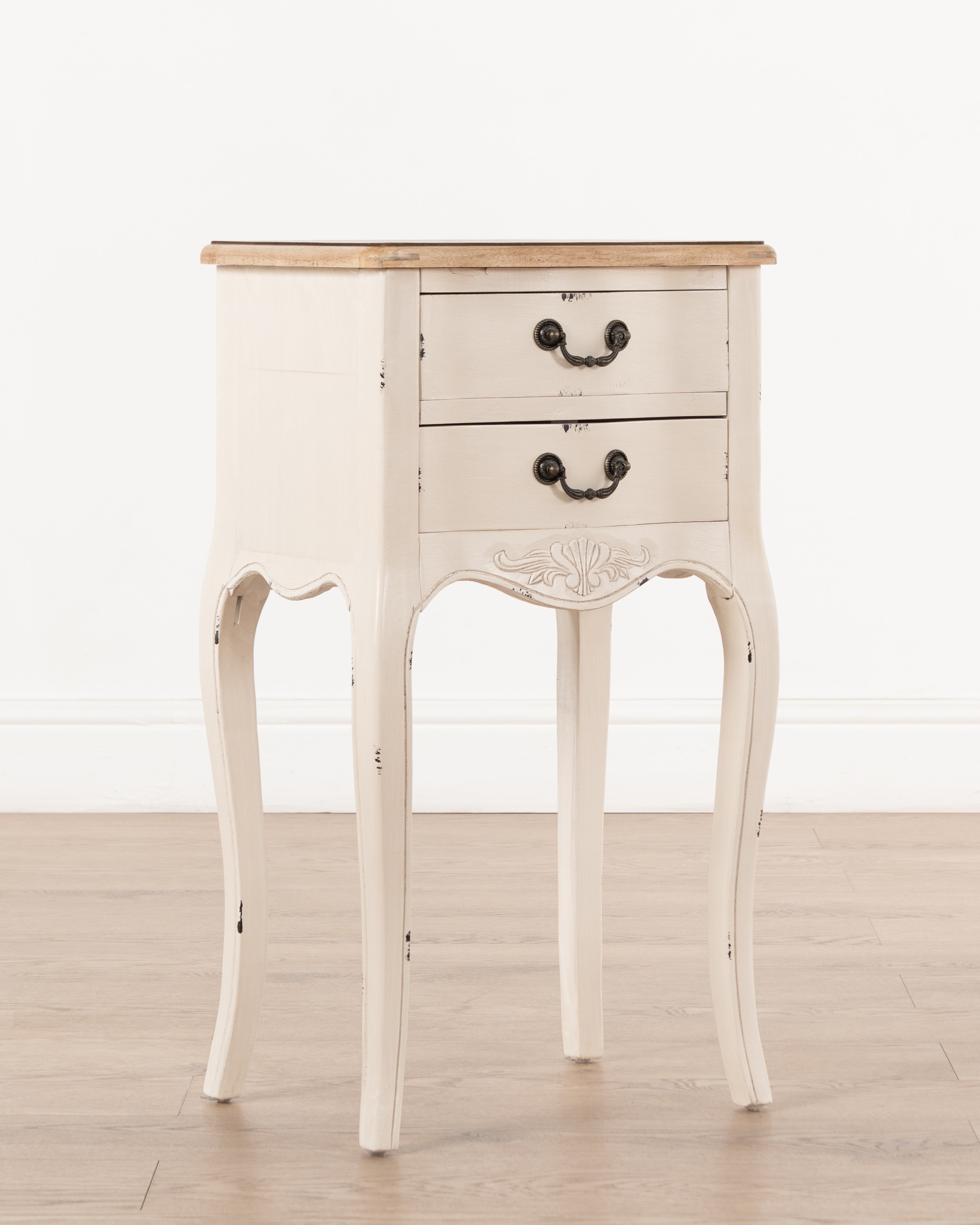 Marie Bedside Table | White