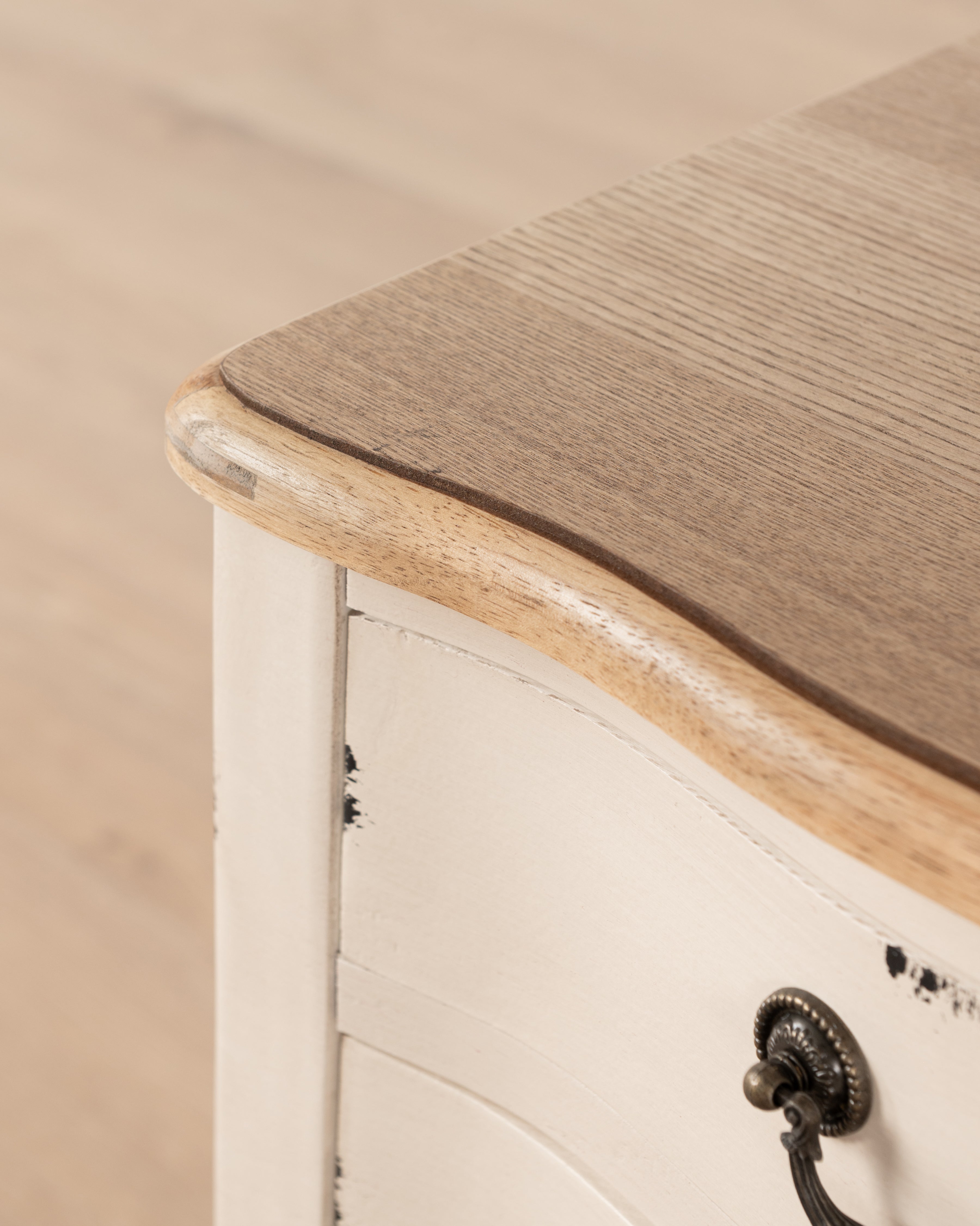 Marie Bedside Table | White