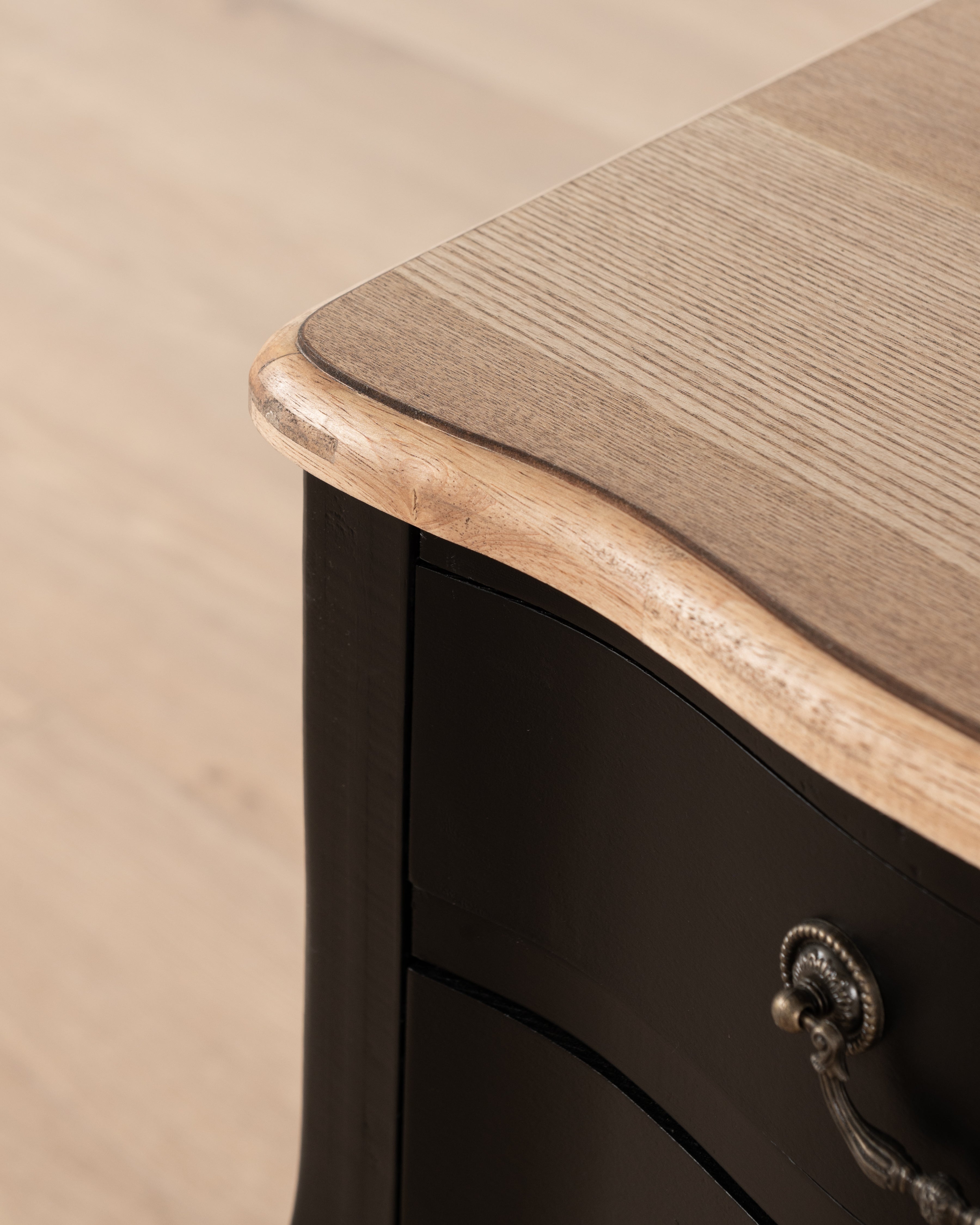 Marie Bedside Table | Black