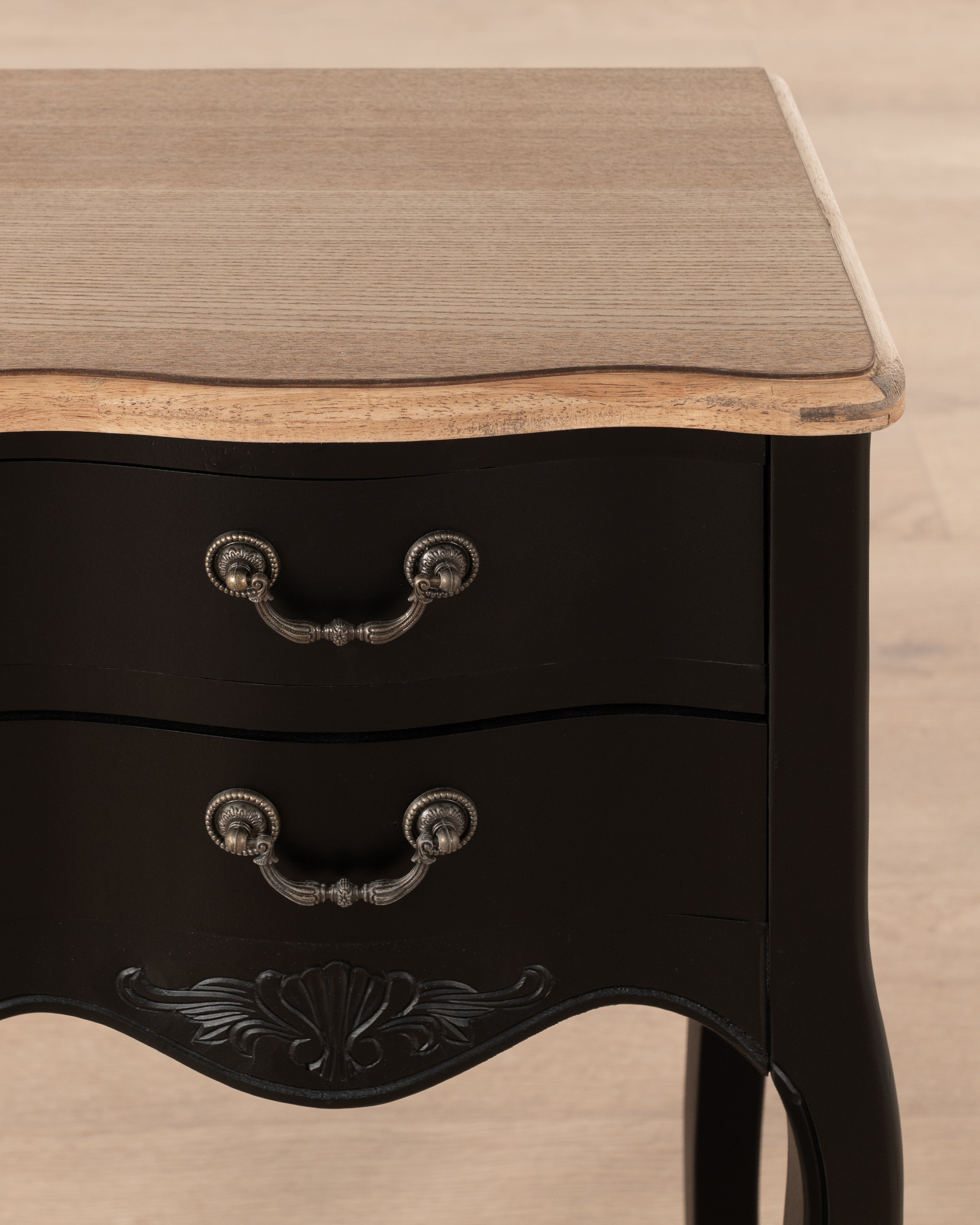 Marie Bedside Table | Black