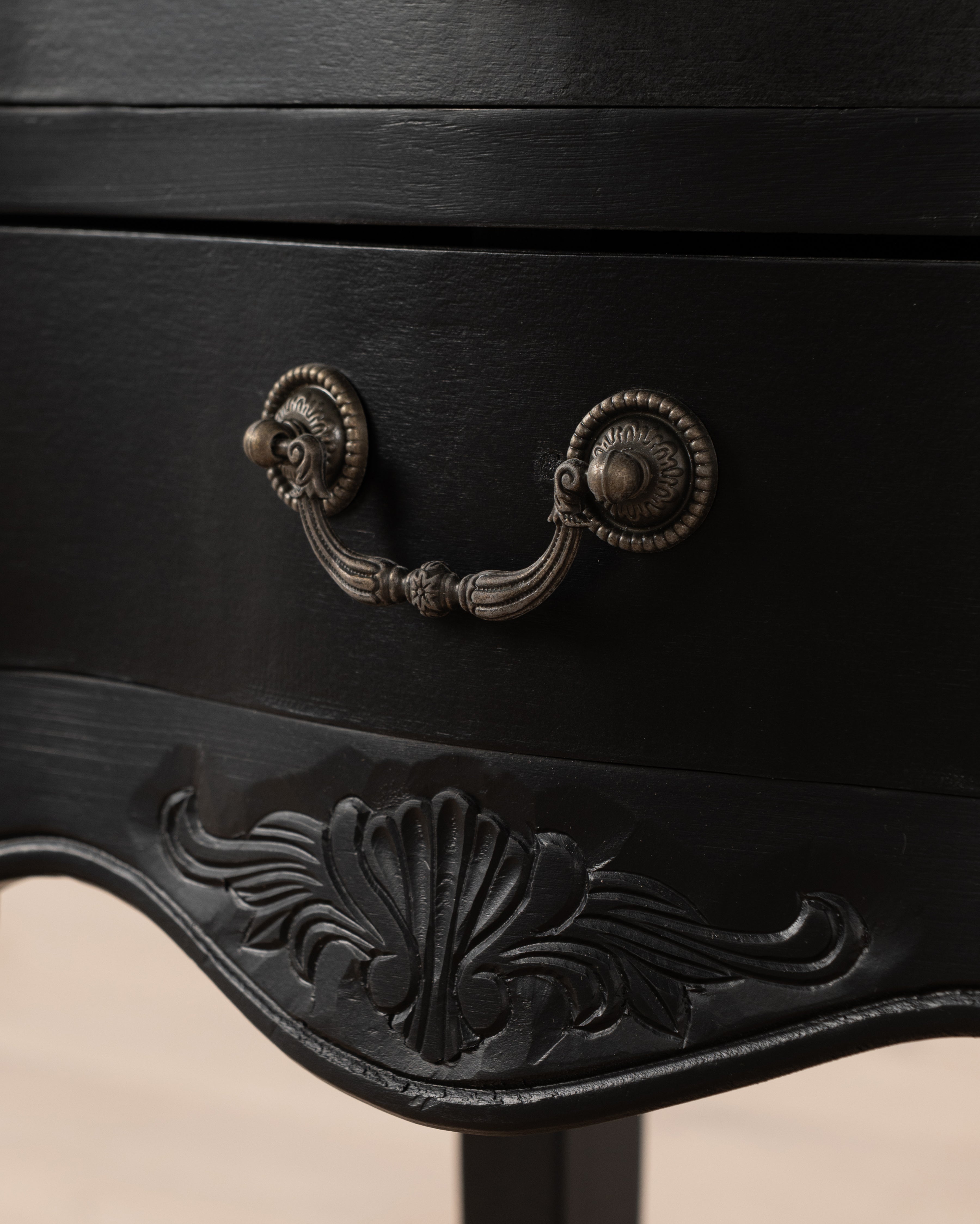 Marie Bedside Table | Black