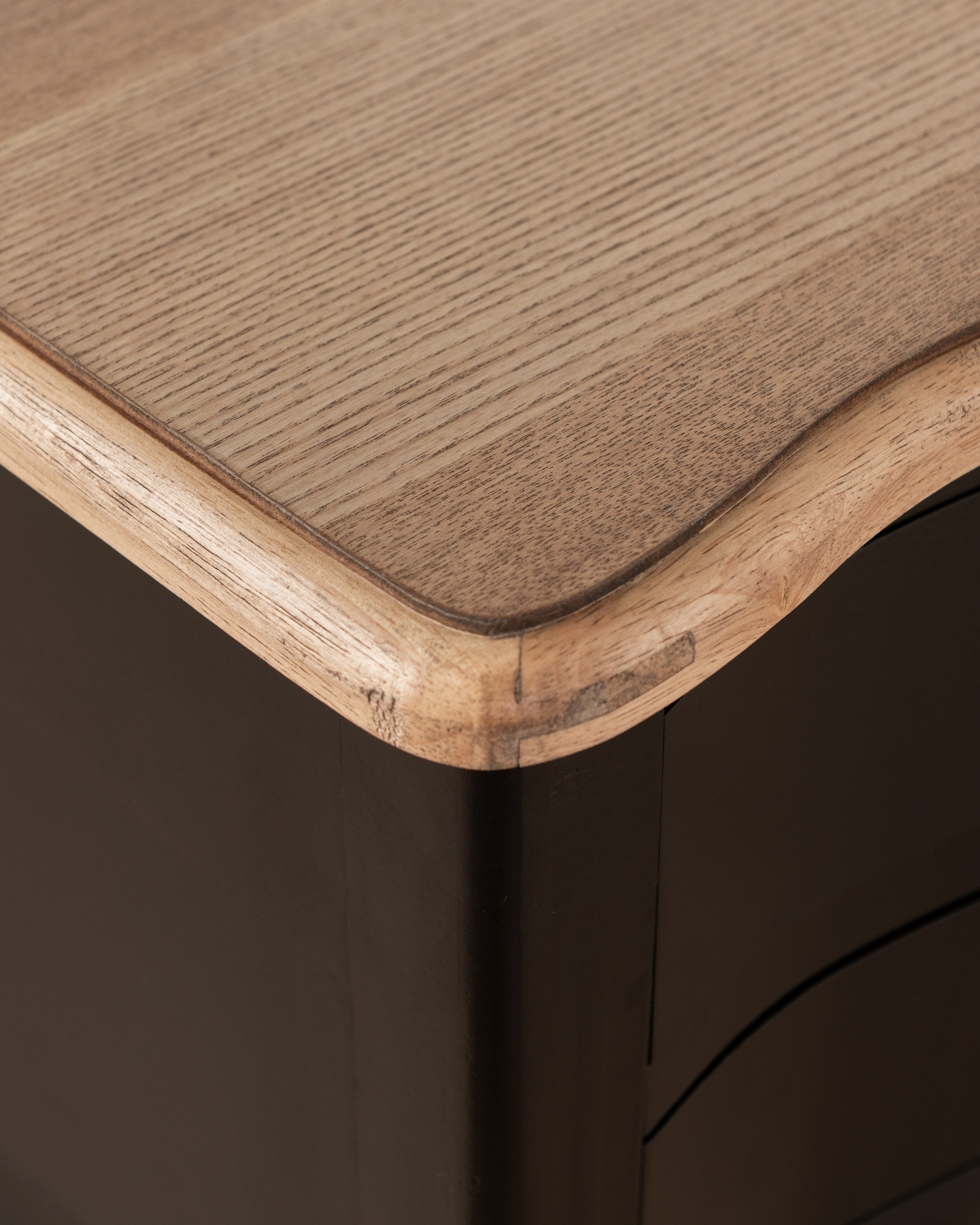 Marie Bedside Table | Black